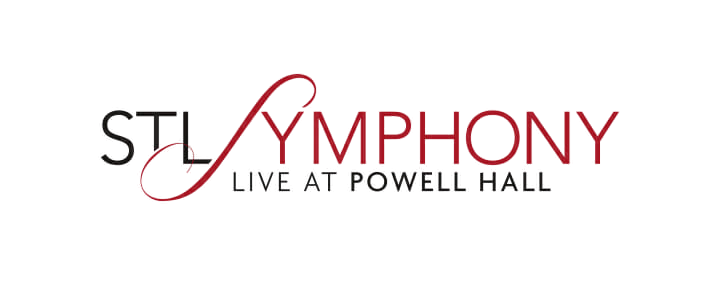 St. Louis Symphony logo with text 'Live at Powell Hall'