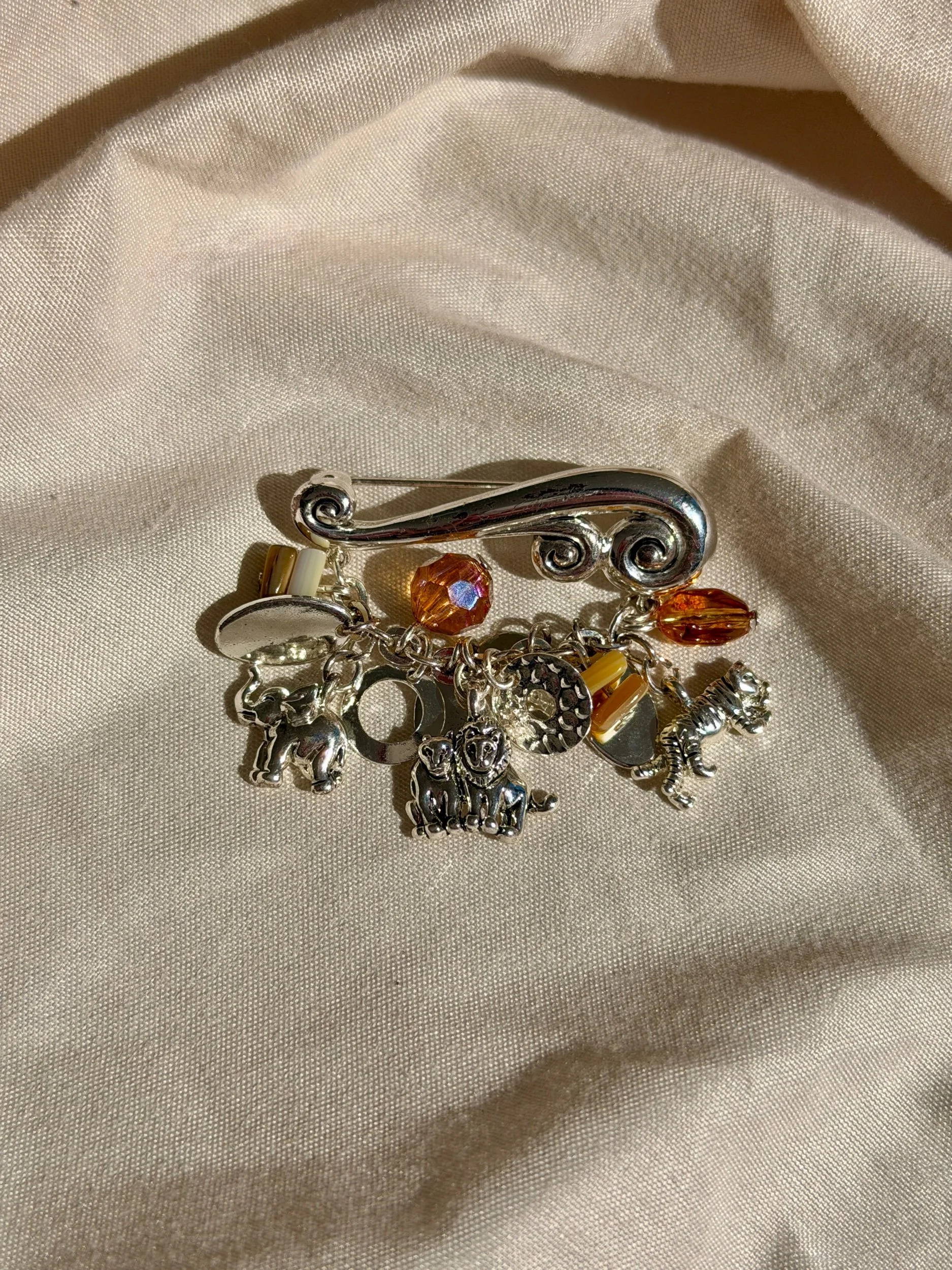 Safari Animals Brooch