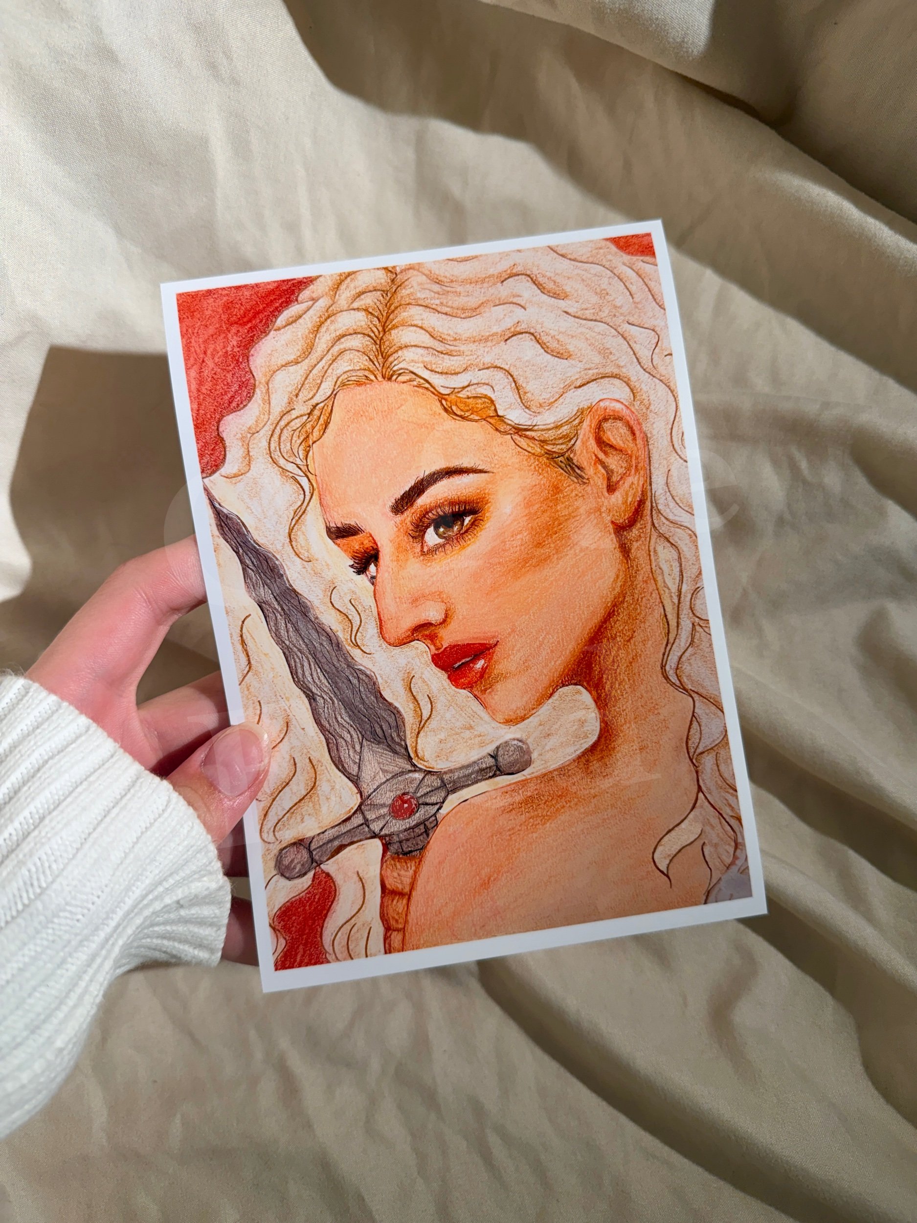 "The Fateful One" print