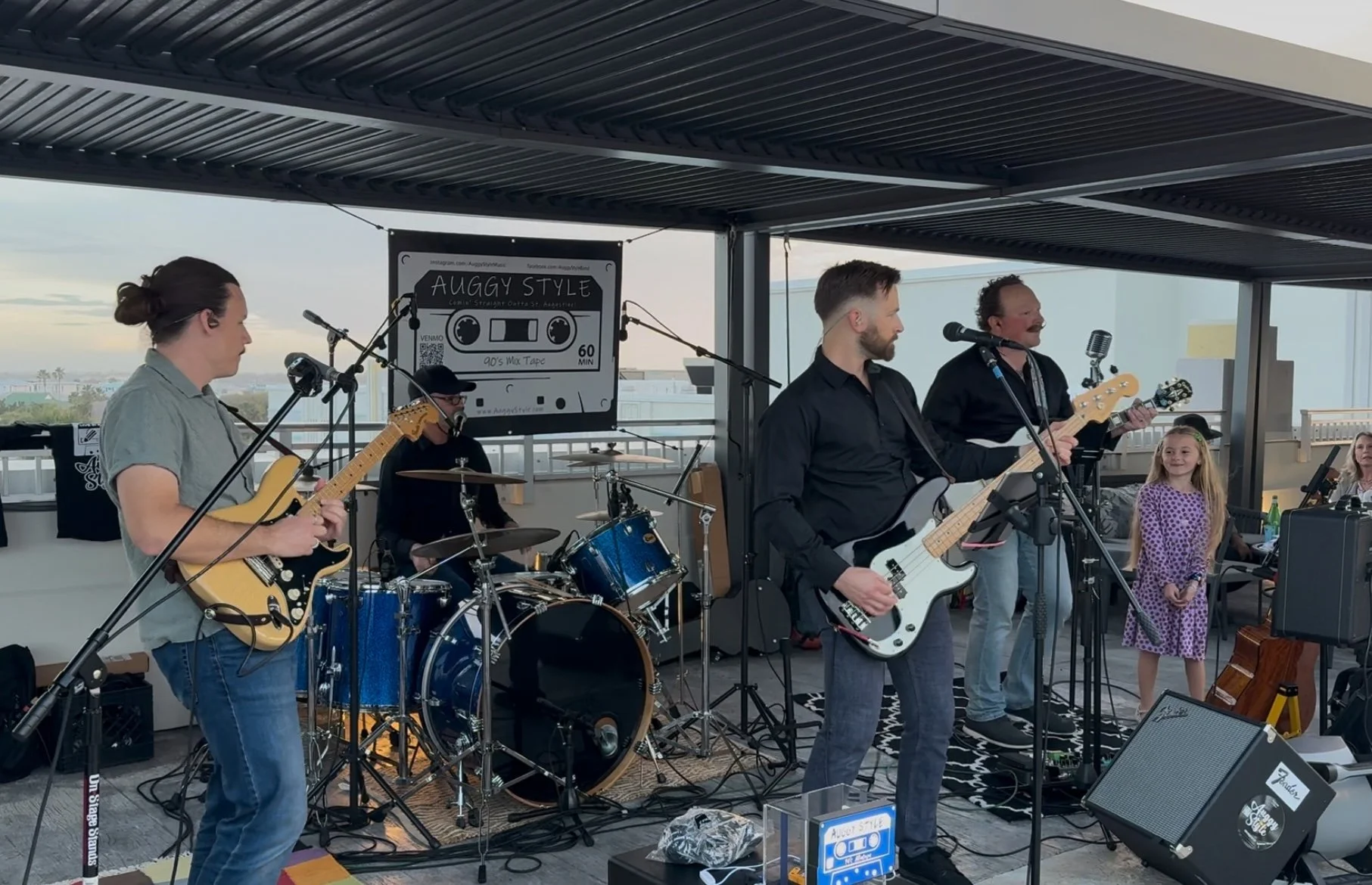 Auggy Style @ Pesca Rooftop, 6pm-10pm