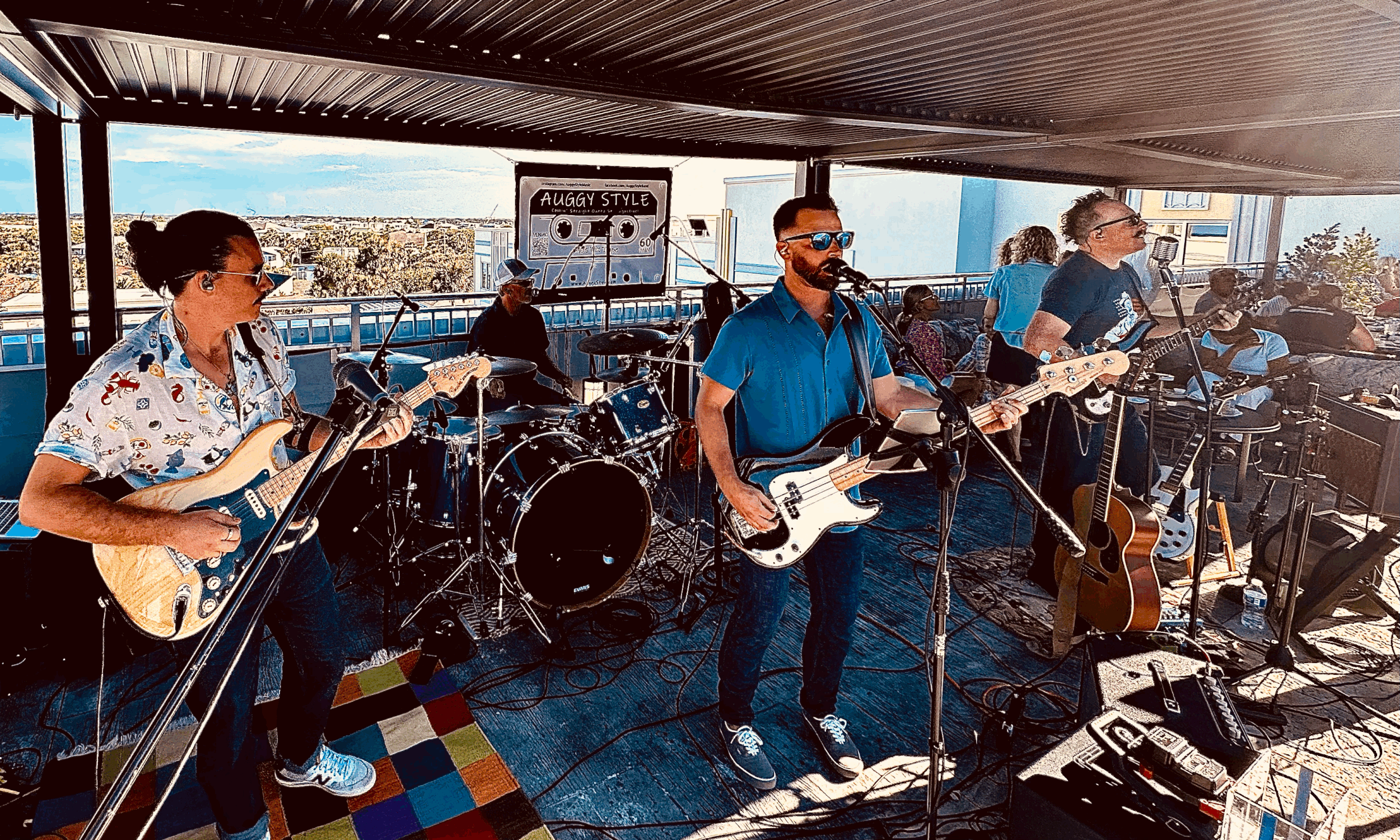 Auggy Style @ Pesca Rooftop, 6pm-10pm