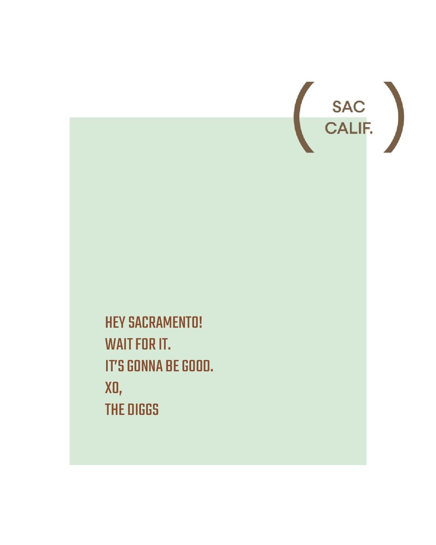 The Diggs is coming. 🙌🏽
Lofts. Creative energy. Spaces designed for gathering&hellip; think coffee mornings + cocktail evenings.

We&rsquo;re reimagining a Sacramento original.

✨ Be the first to know about pre-leasing, future retail announcements,