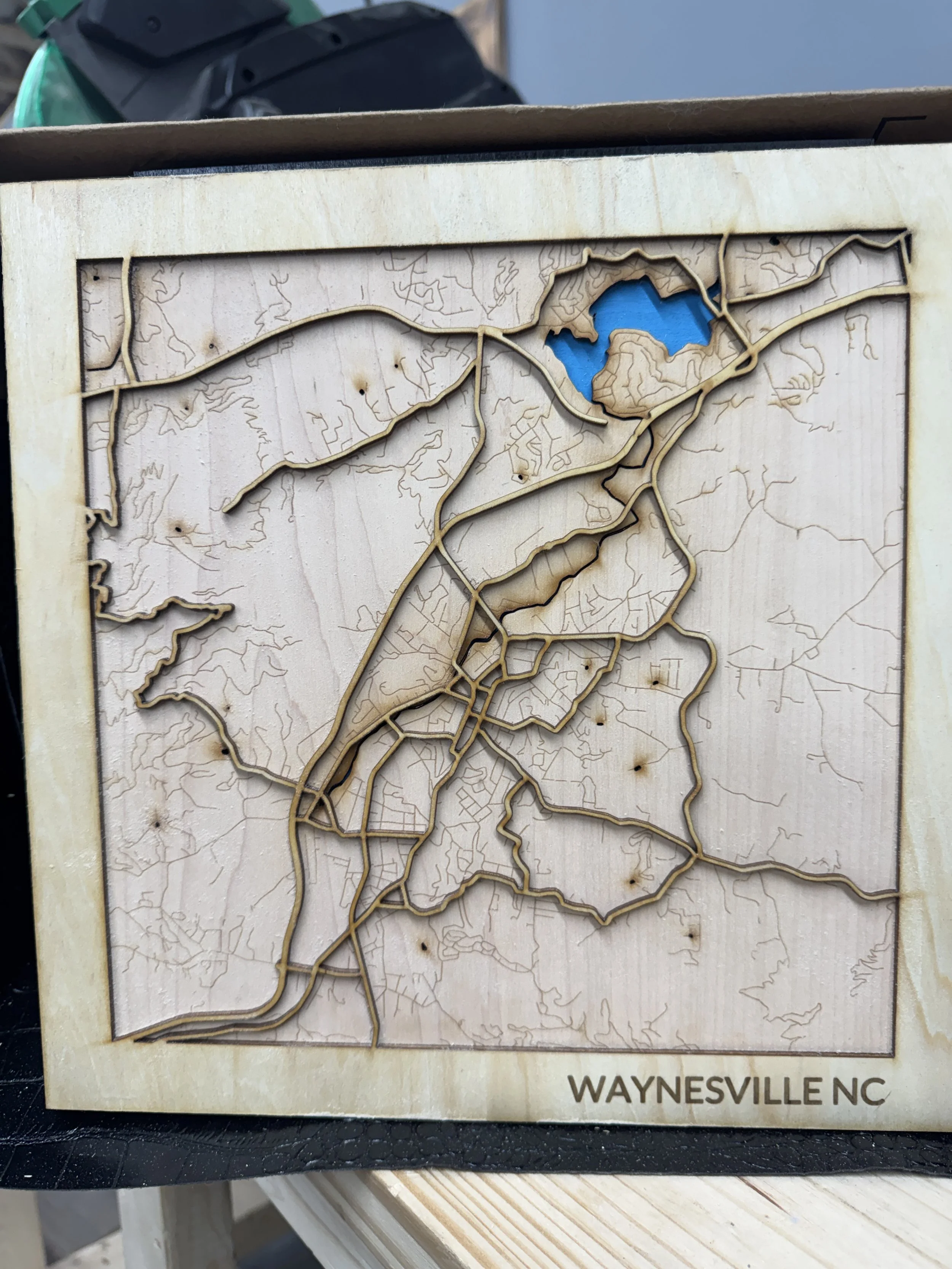 The town of Waynesville