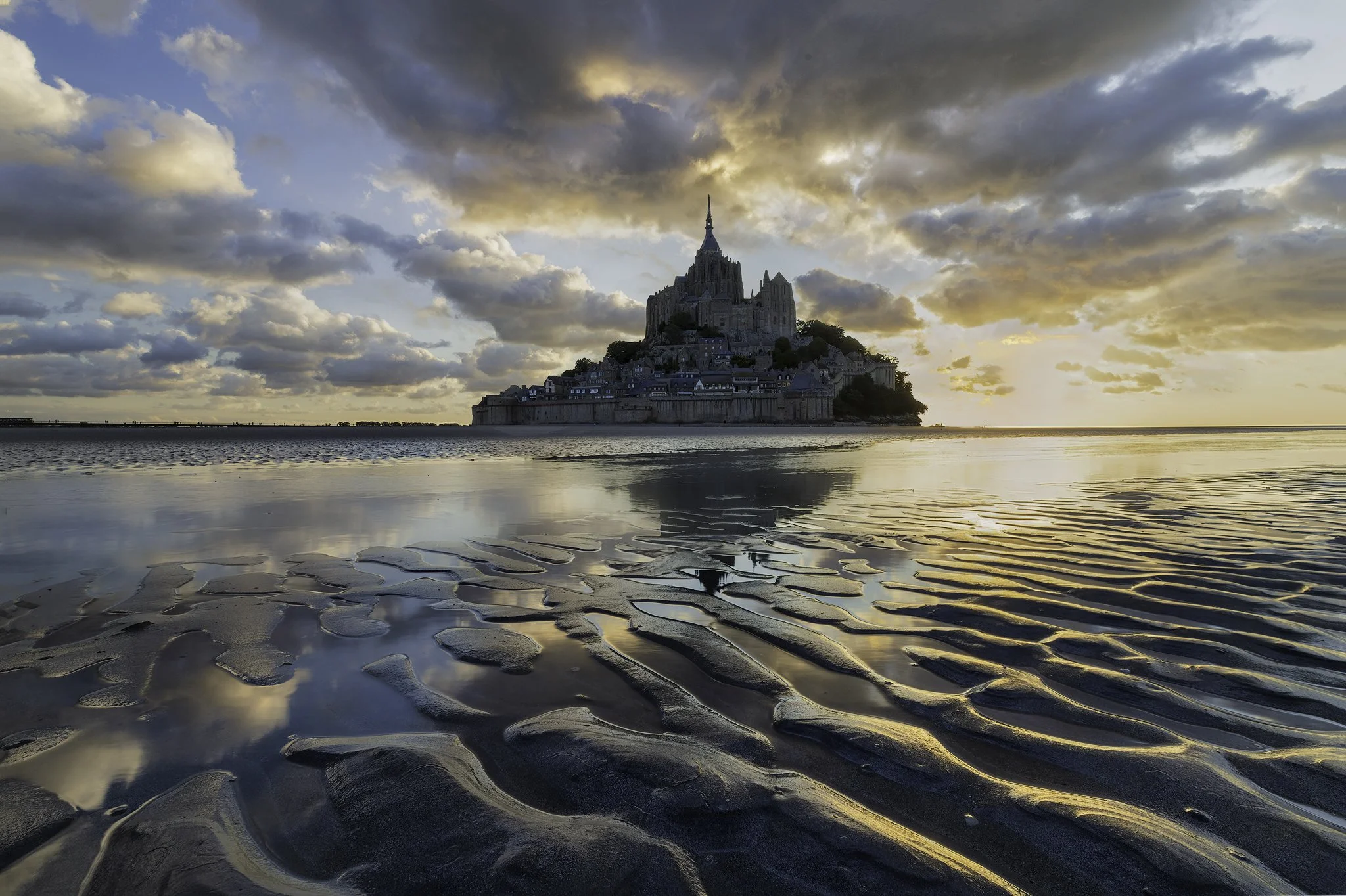 Mont St Michel, France