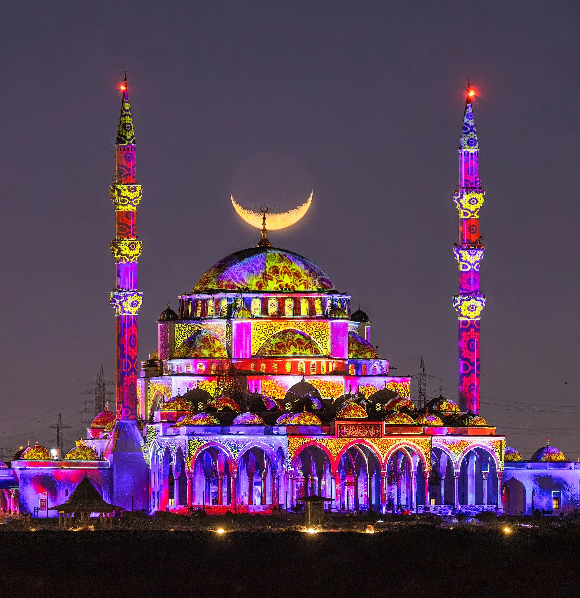 Sharjah Mosque, United Arab Emirates