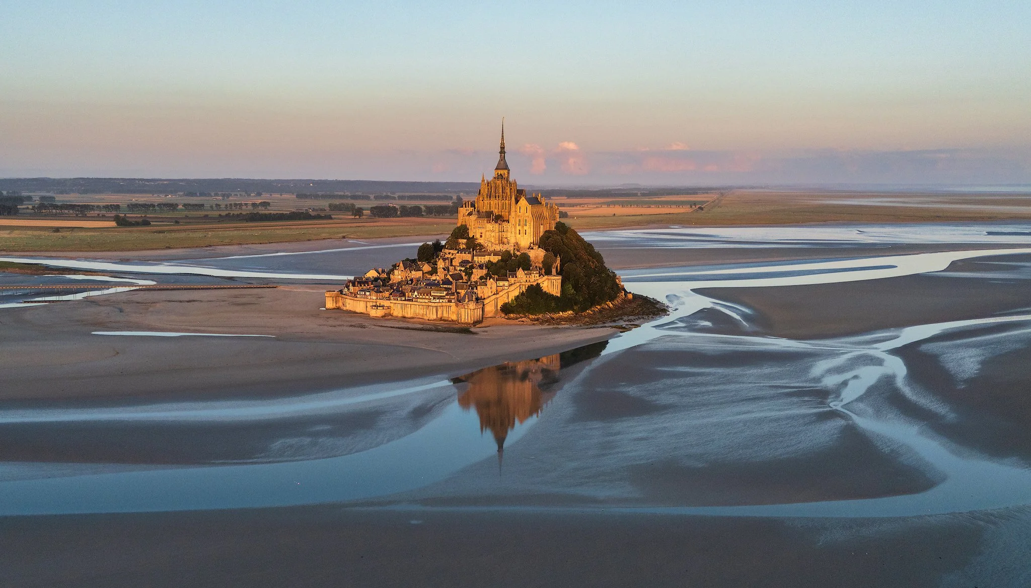 Mont St Michel, France
