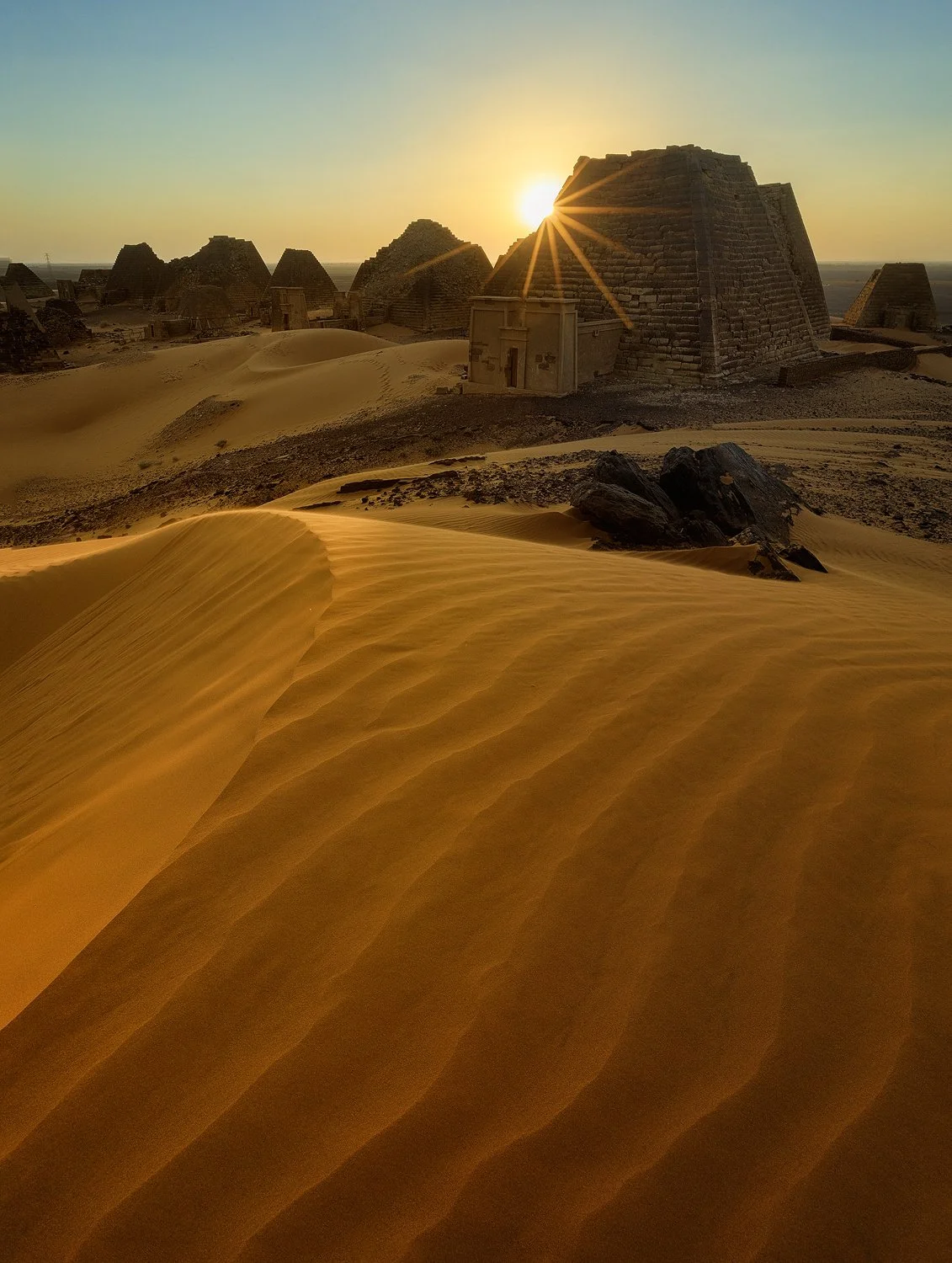 Moroe Pyramids, Sudan