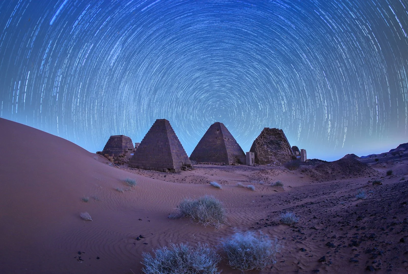 Meroe Pyramids, Sudan