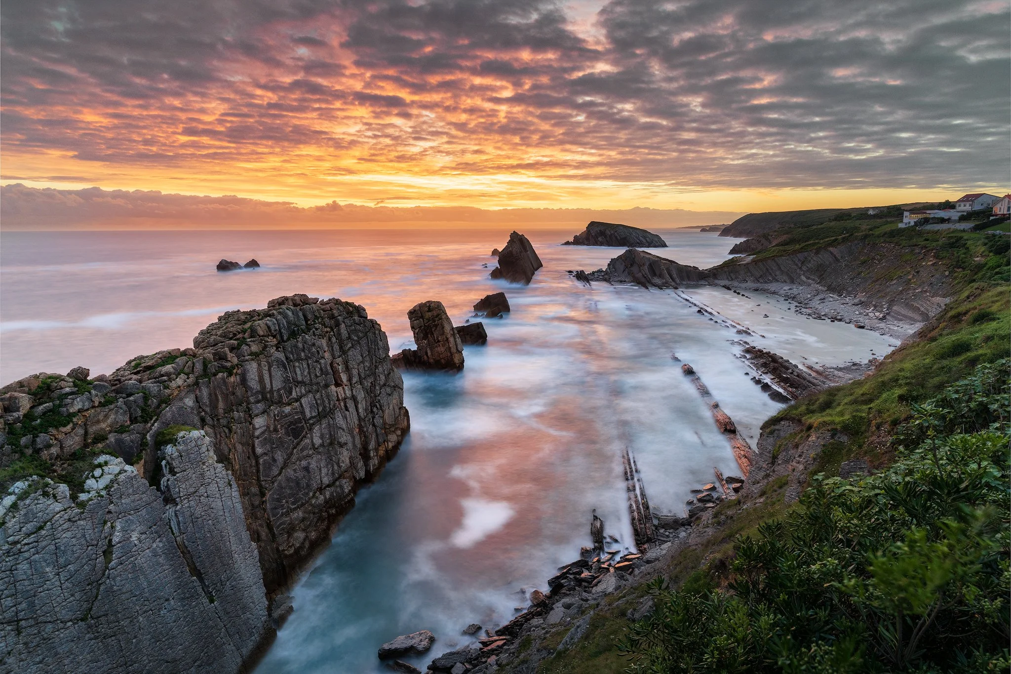 Playa de Arnia, Spain
