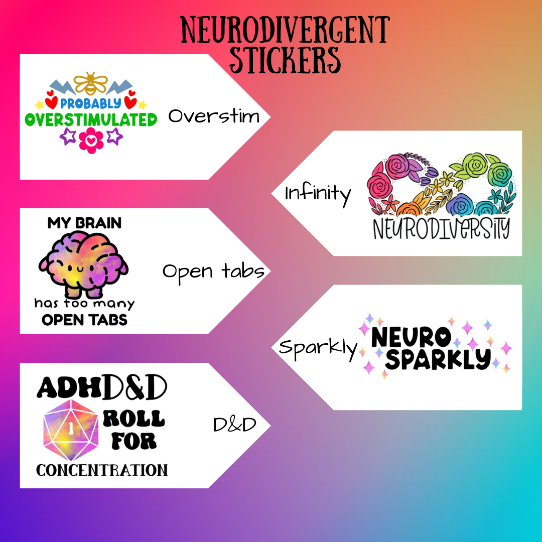 Autism/Neurodivergent Stickers