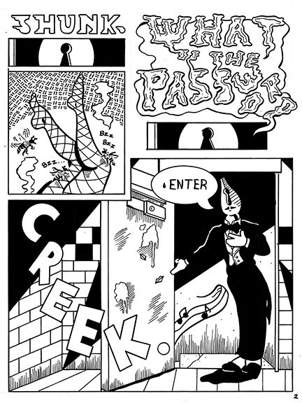 ©Connor Bechen 
Tuxedo Junction Zine Page 2