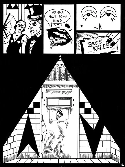 ©Connor Bechen 
Tuxedo Junction Zine Page 1