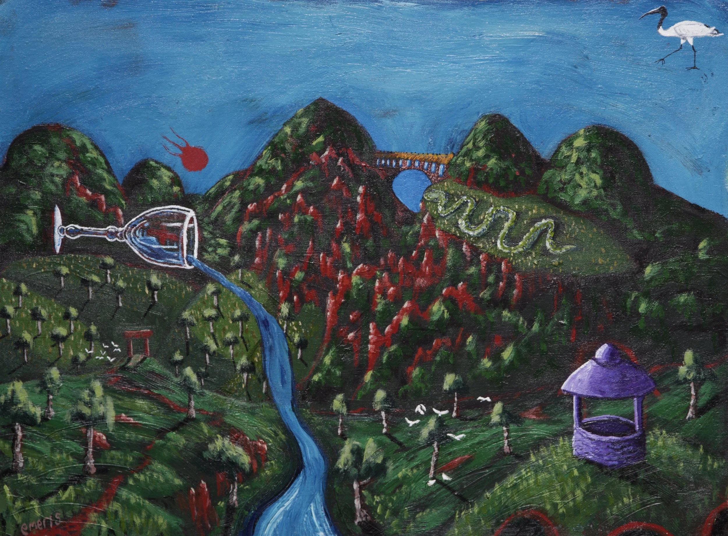 The Red Sun that fell out of the Sky