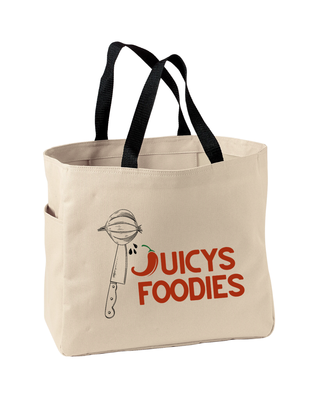 tote bag water bottle holder