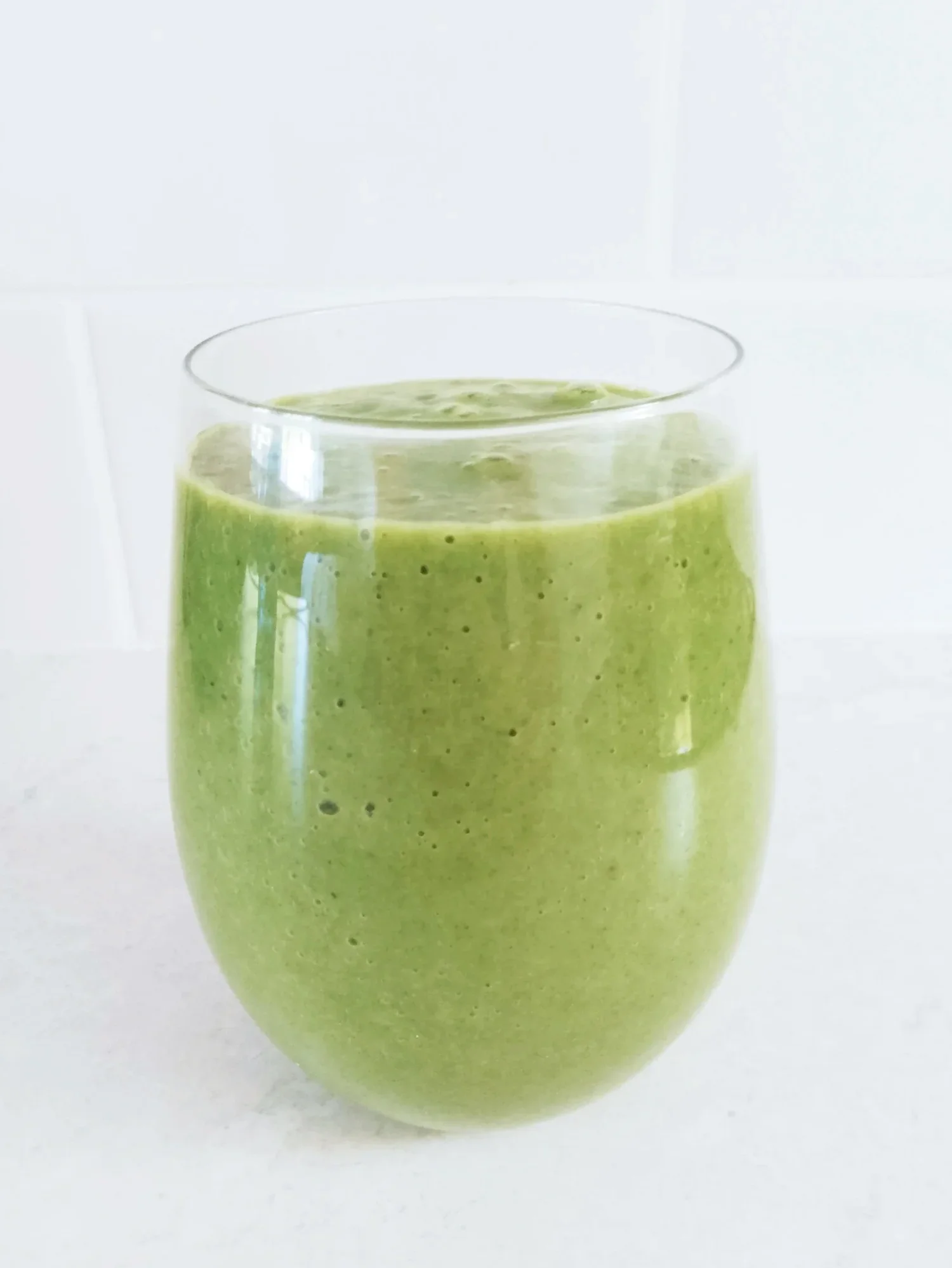 Banana, Papaya &amp; Spinach Smoothie