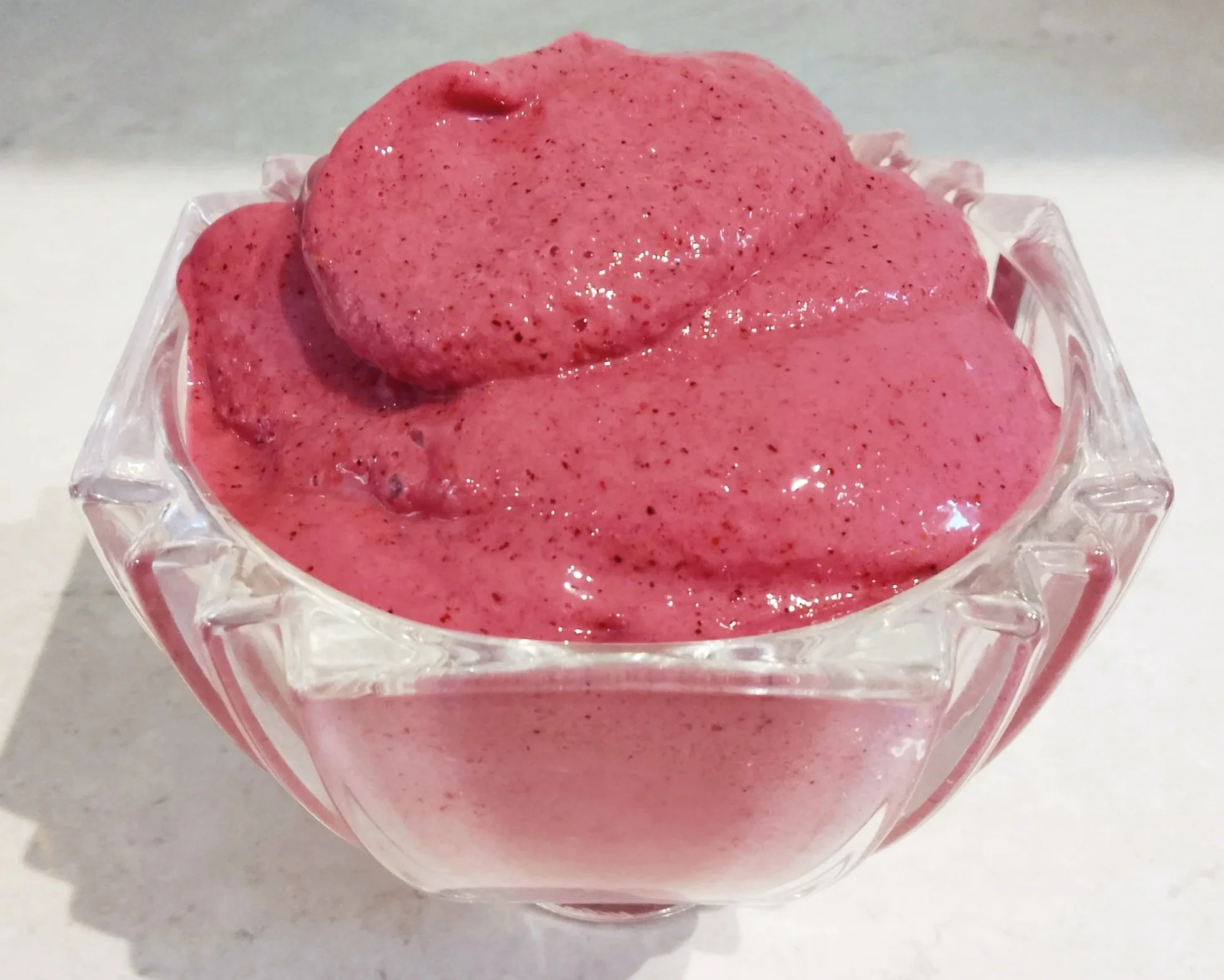 Berry Kefir Soft Serve