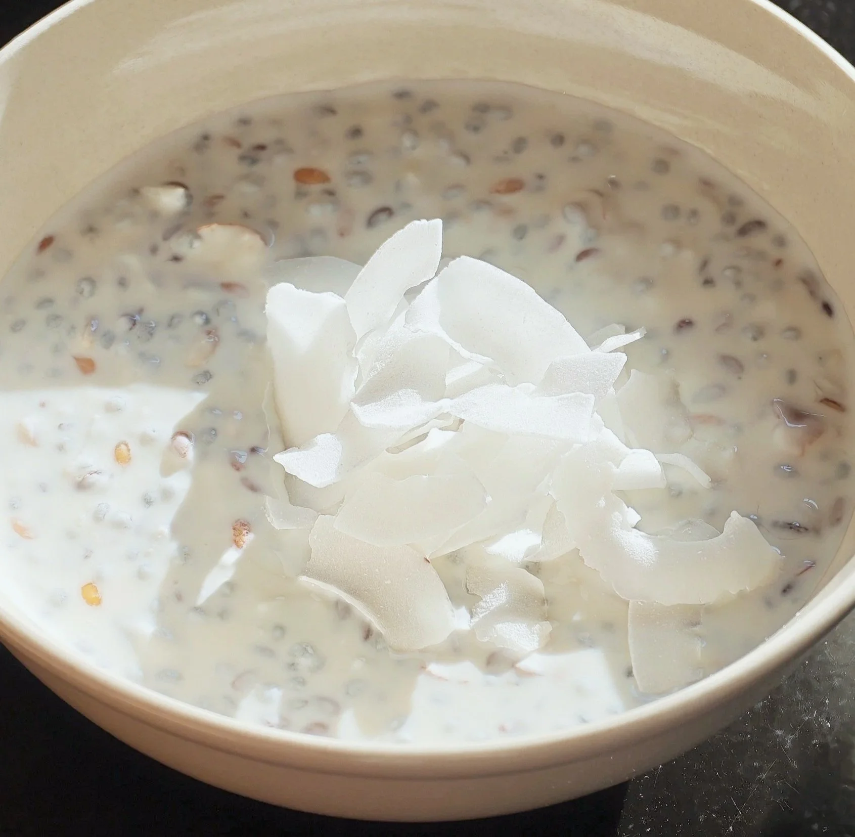 Coconut, Honey Nut Chia Pudding