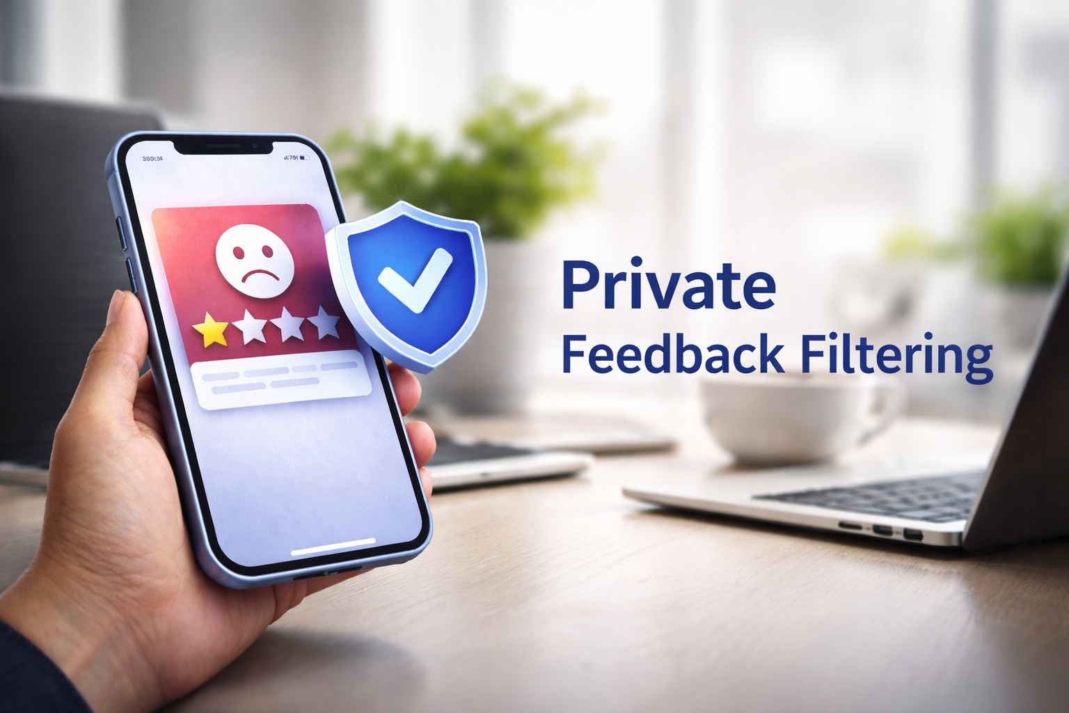 Private Feedback Filtering