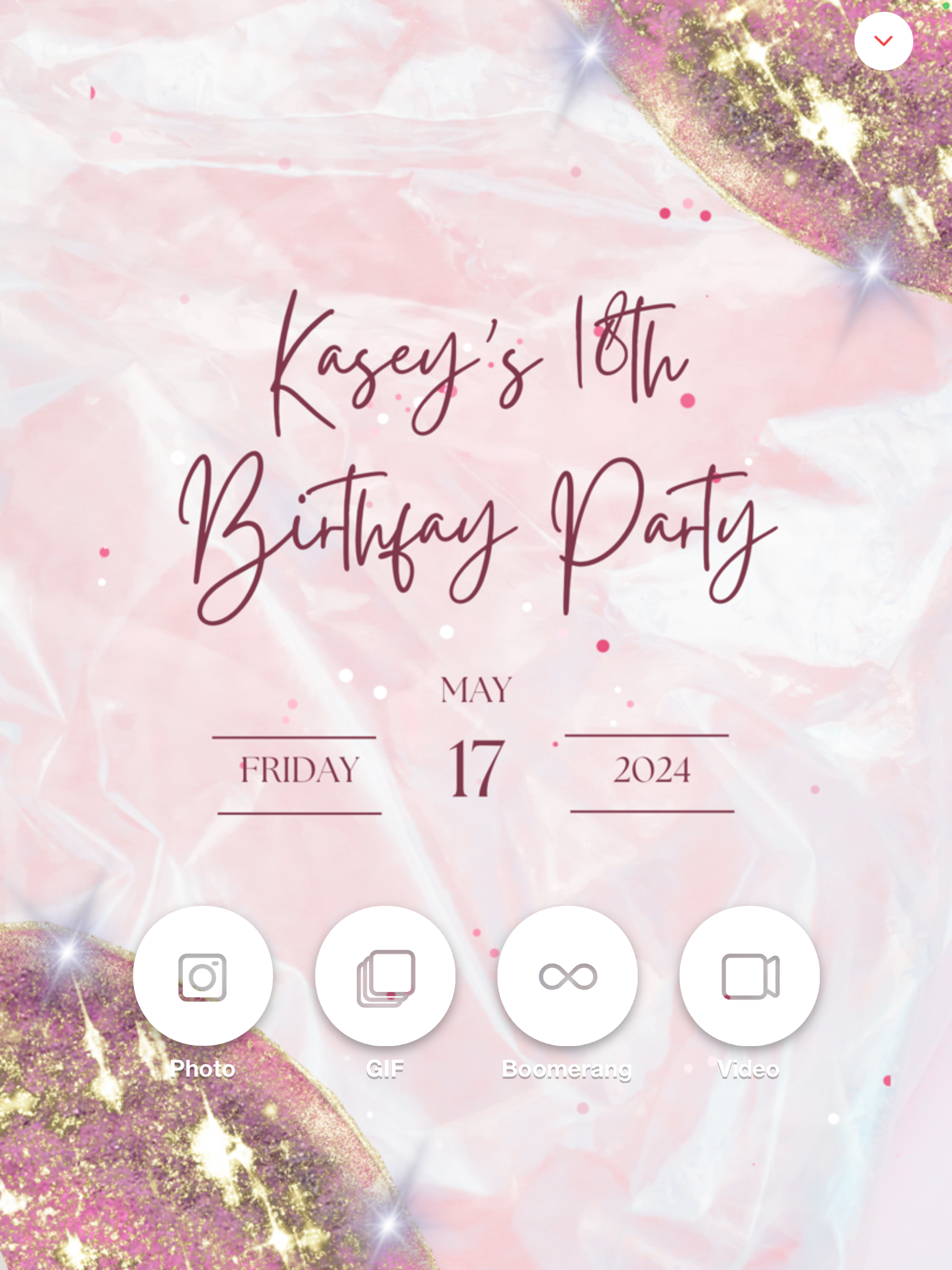 Photobooth Customised Homescreen Templates