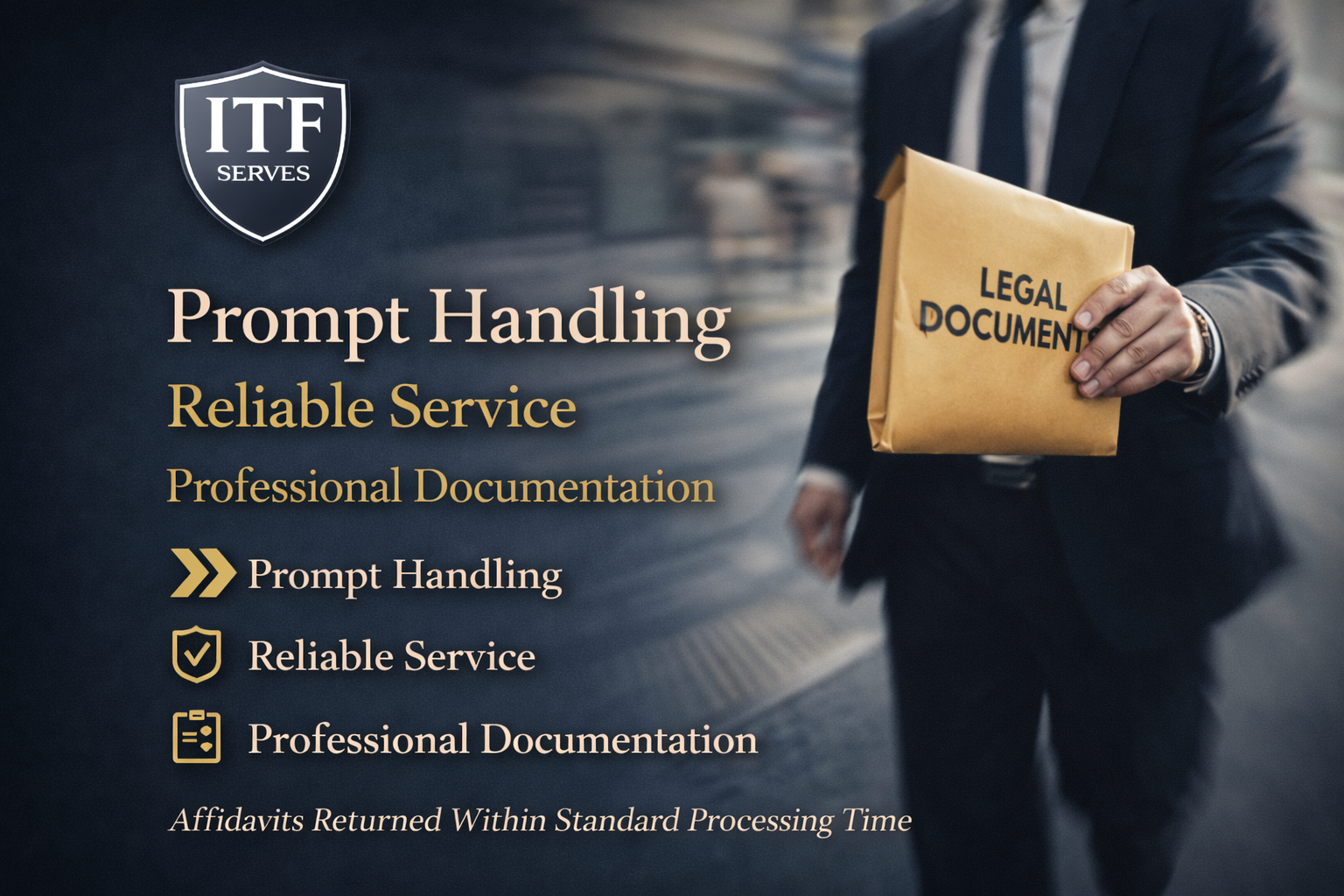 process serving paperwork and affidavit documentation in Missouri