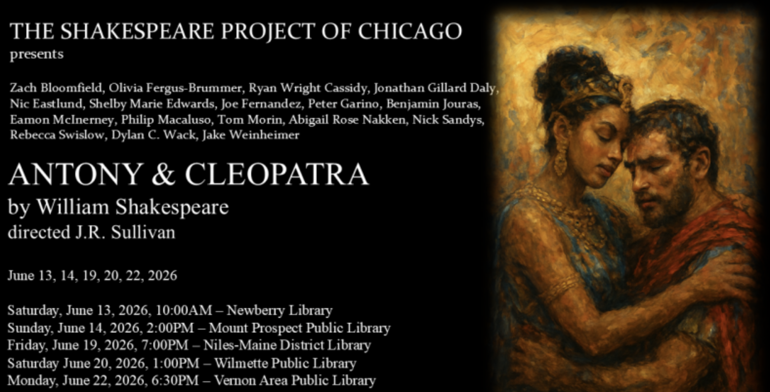 Antony &amp; Cleopatra
