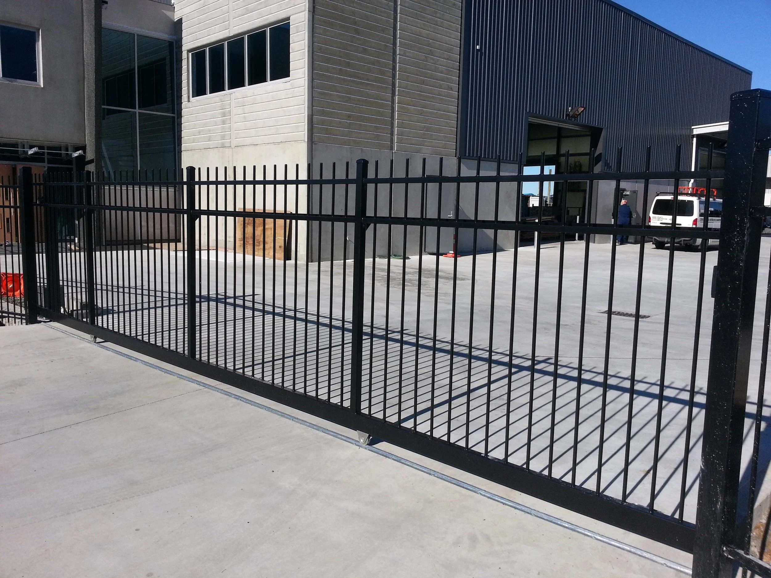 #security #commercial #gates