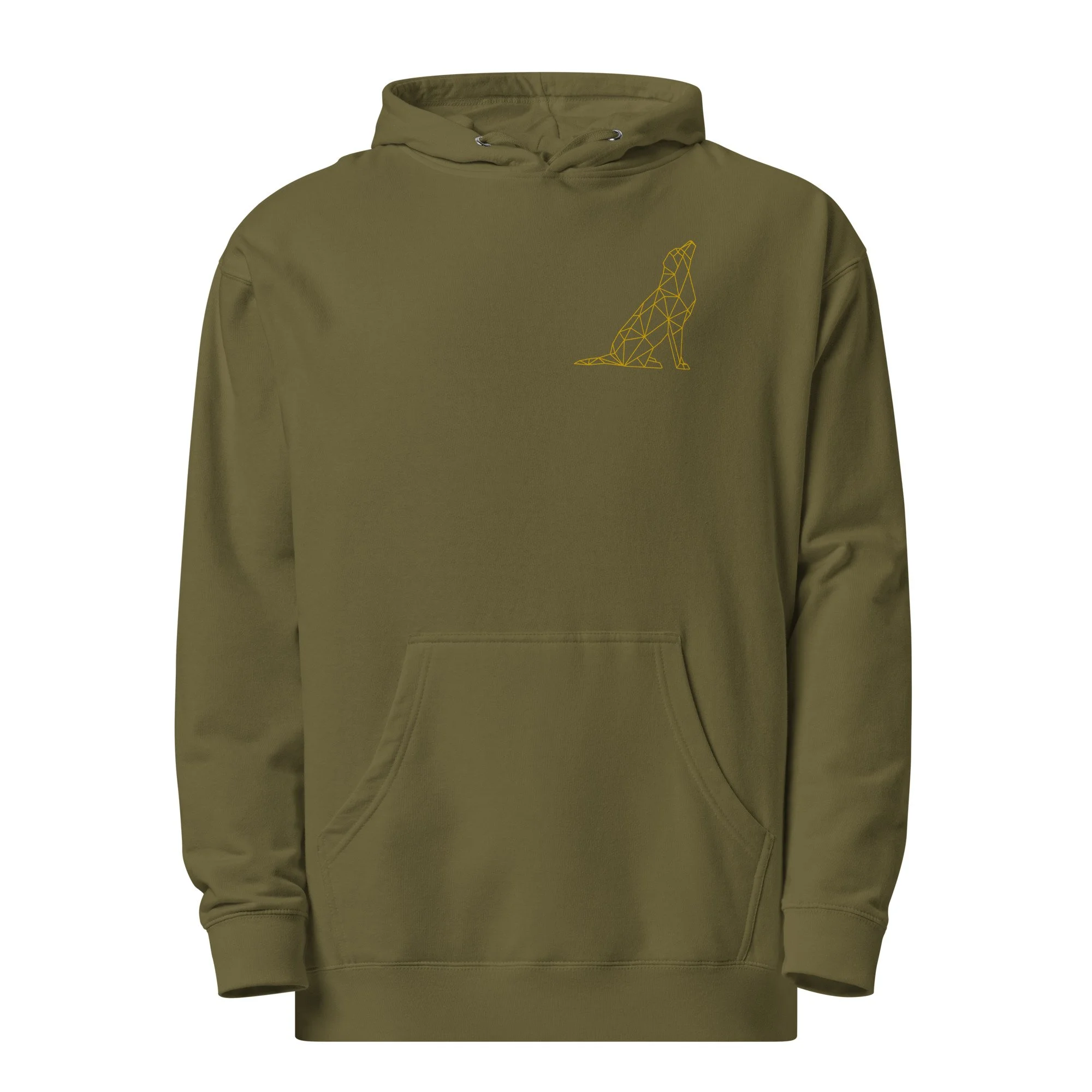 GOLDEN CLOTHING CO. CLASSIC HOODIE - ARMY GREEN