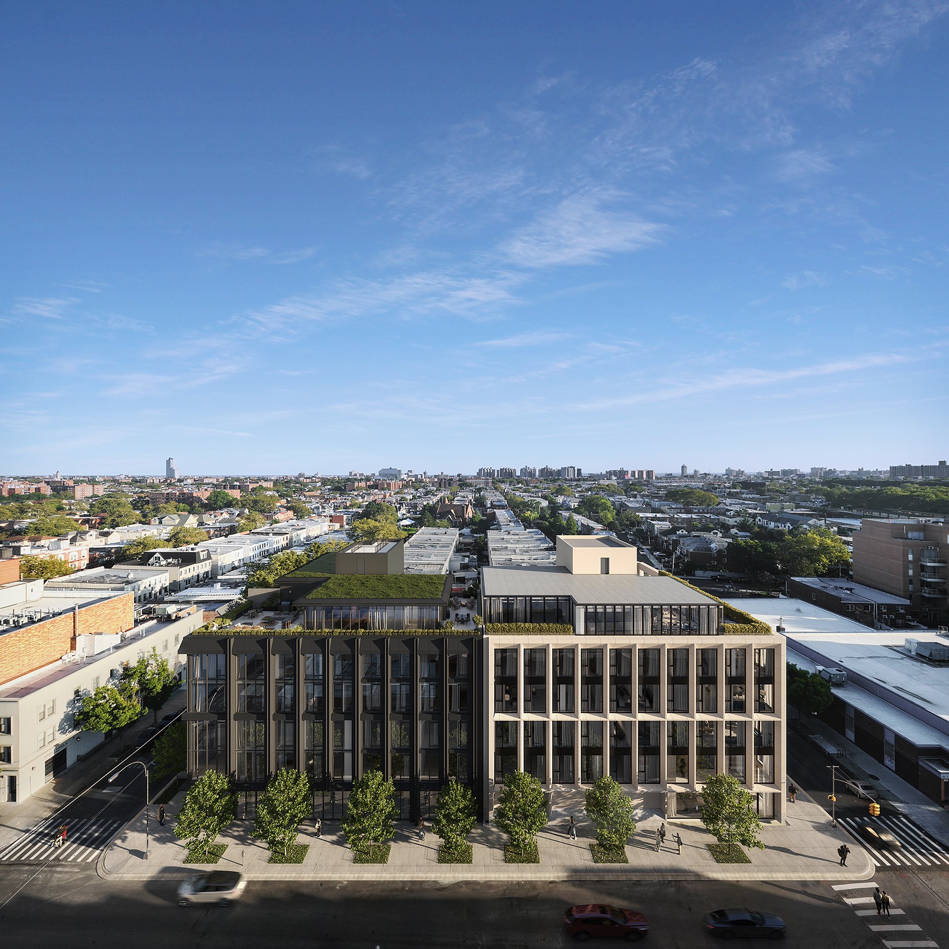 Opal and Onyx, two condominium projects in Gravesend Brooklyn