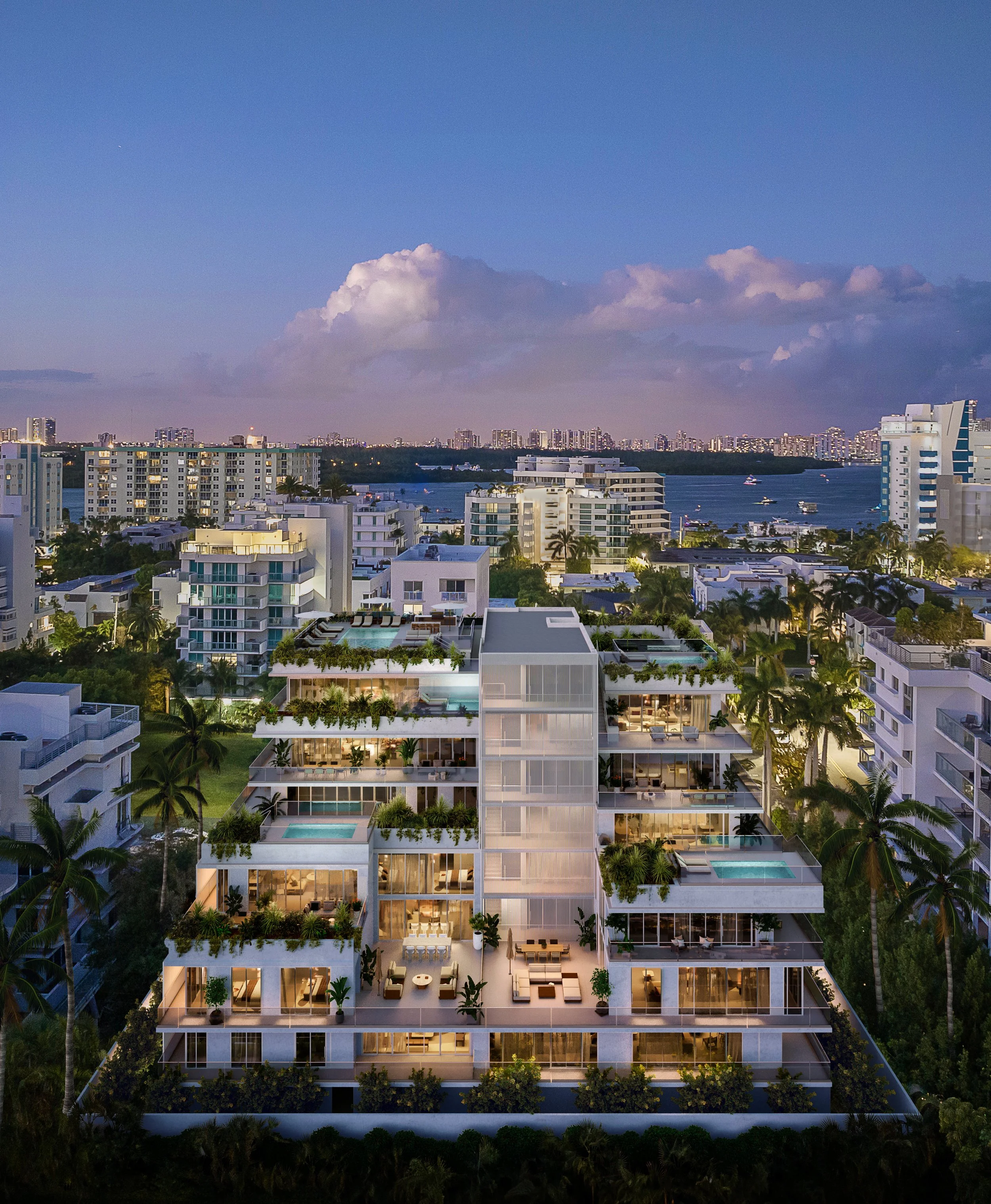 Porto Bay Residences, a new condominium development in Bay Harbor Islands FL