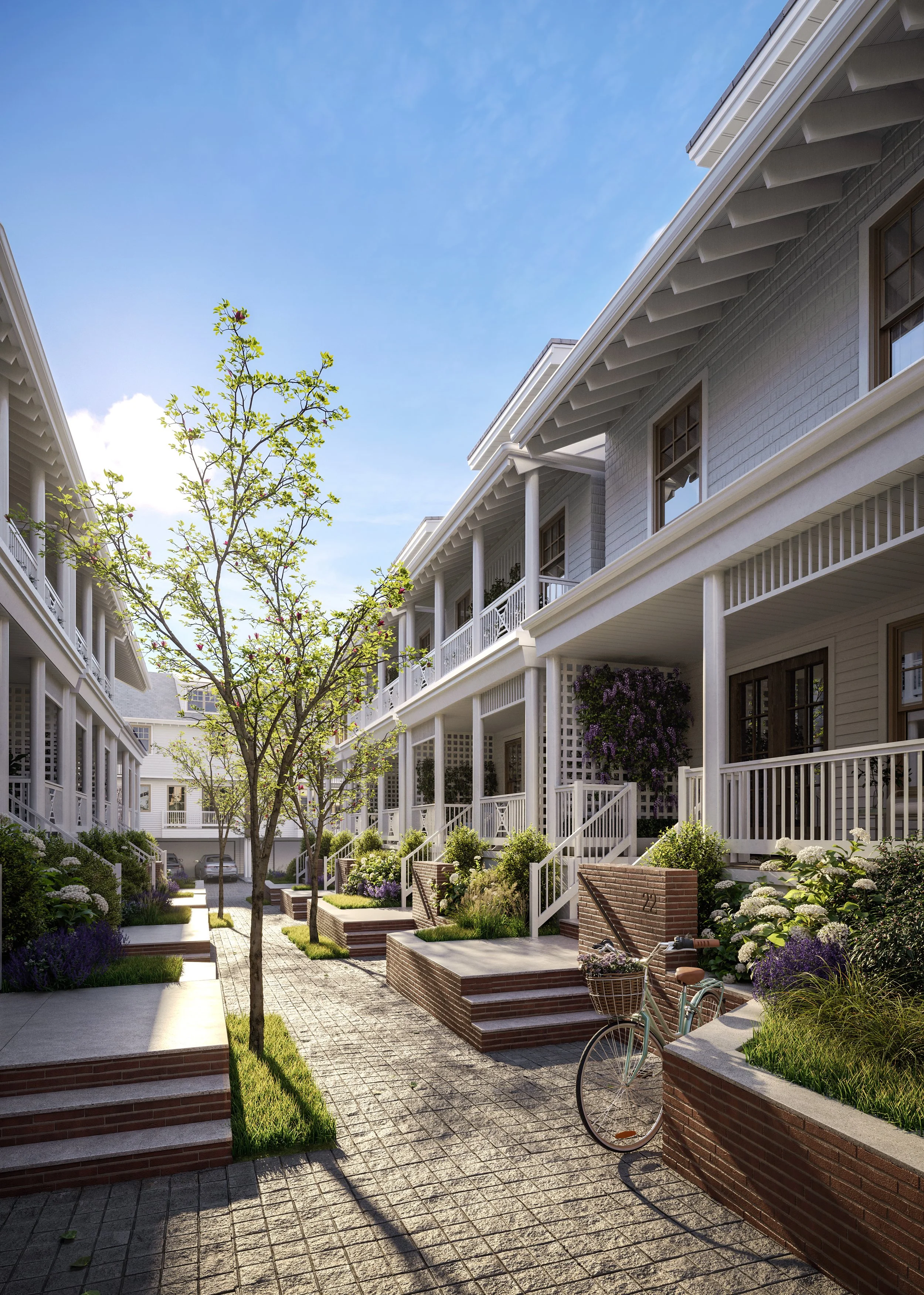 Abner Row, Townhomes in Allenhurst New Jersey