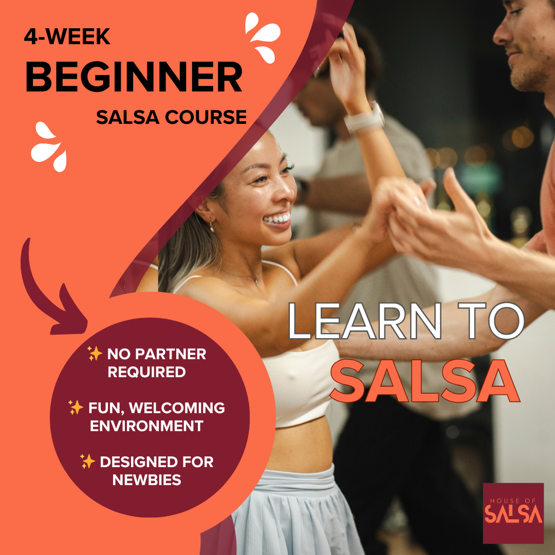 4-Week Beginner Cuban Salsa Course - Tuesdays 7:00PM