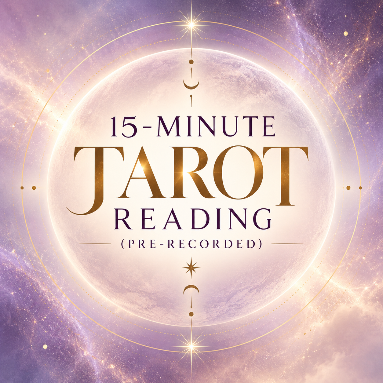15-Minute Tarot Reading (Pre-Recorded)