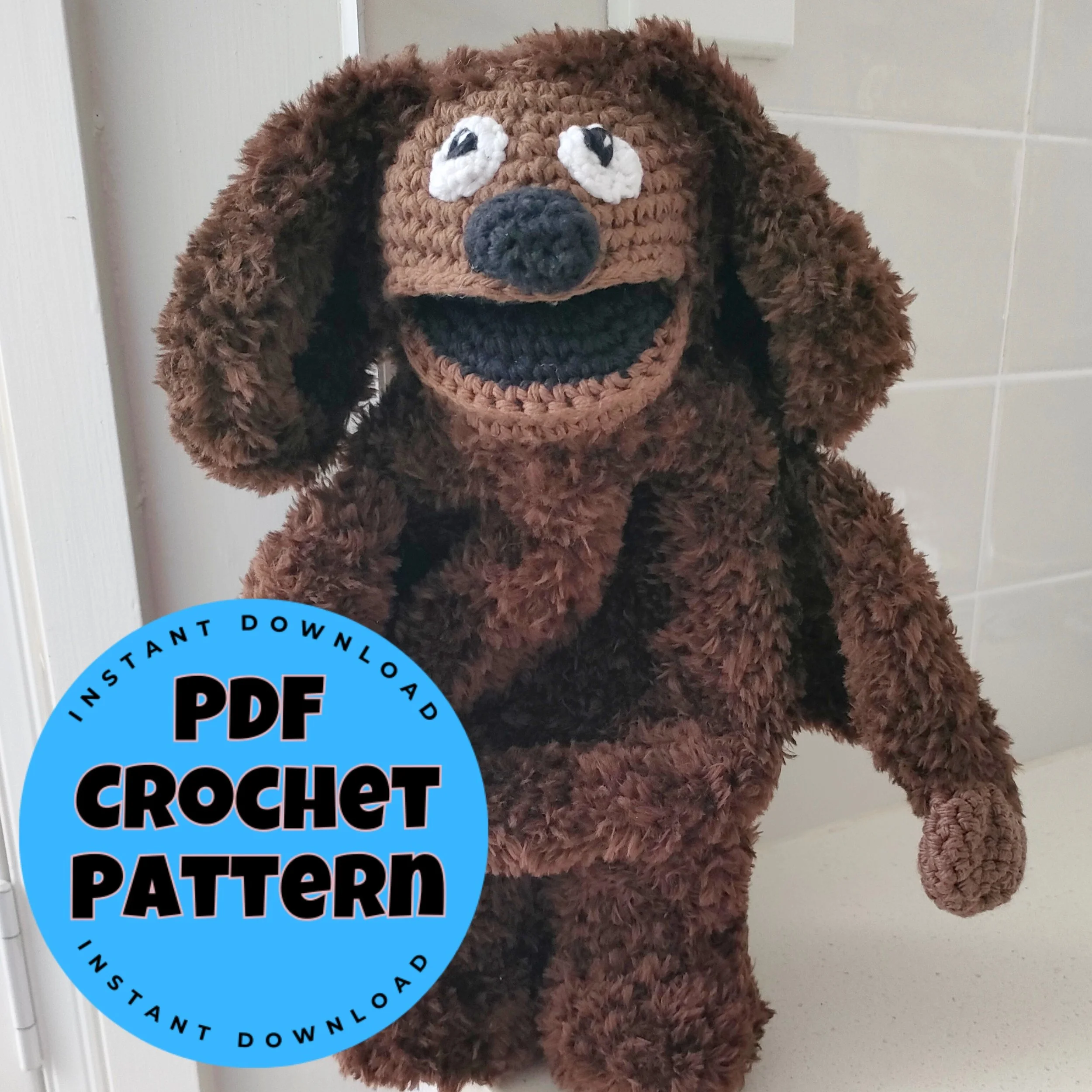 Barkley the Dog Crochet Pattern