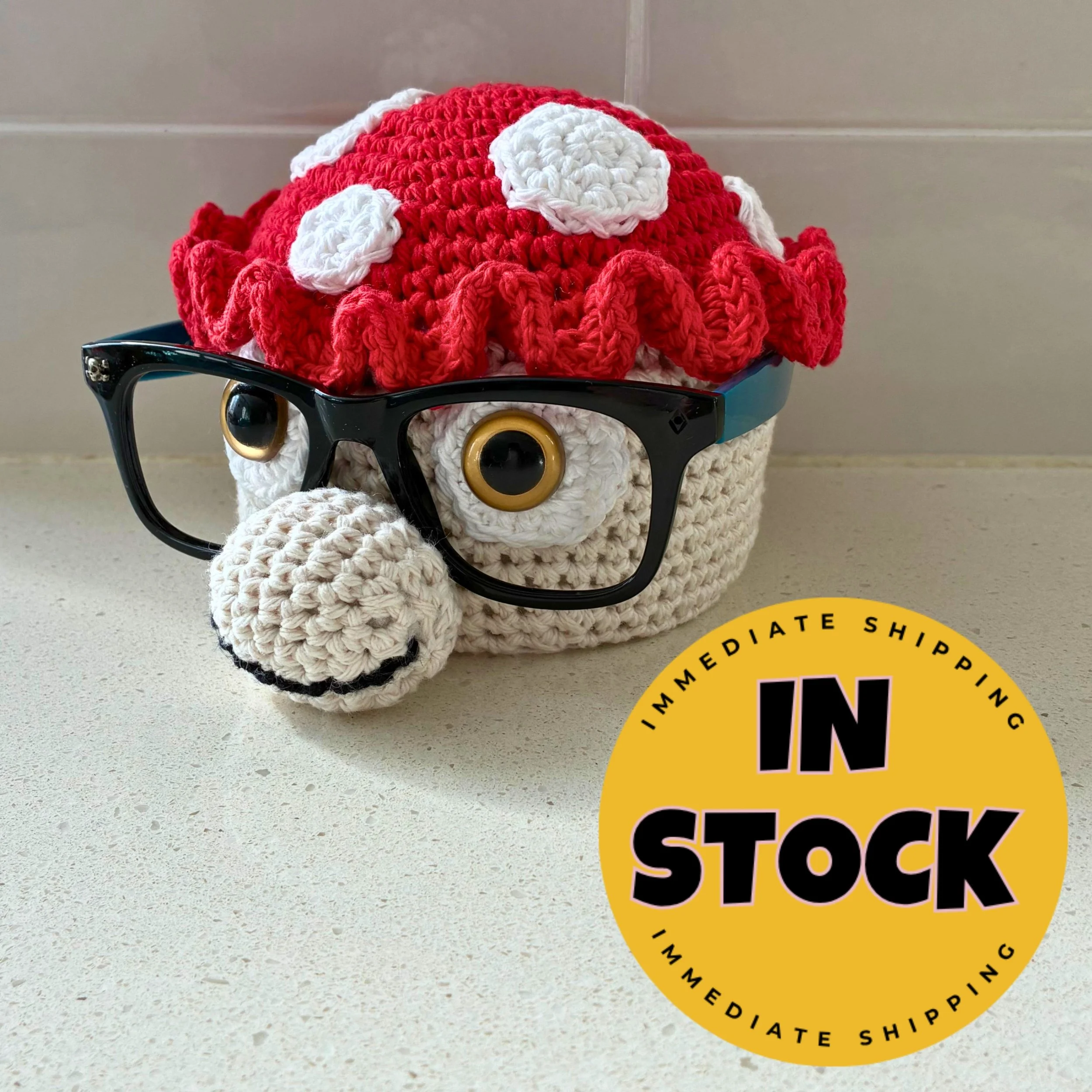 Mushroom Glasses Holder