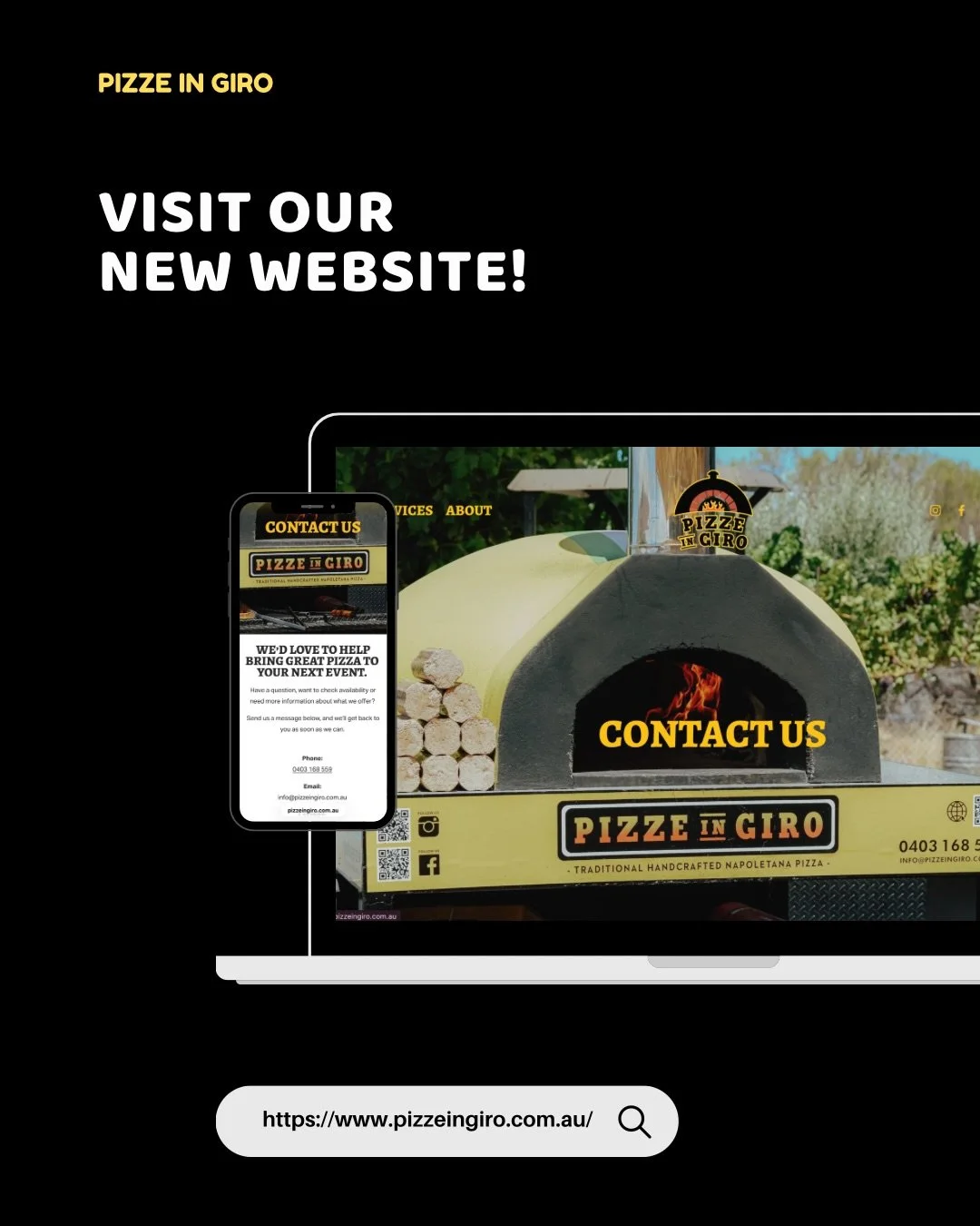 We&rsquo;ve been quietly building something special&hellip; and it&rsquo;s finally here!

Our website is now live &mdash; designed with intention and clarity. Follow the link to explore  more: 

https://www.pizzeingiro.com.au 

#pizzacatering #servic