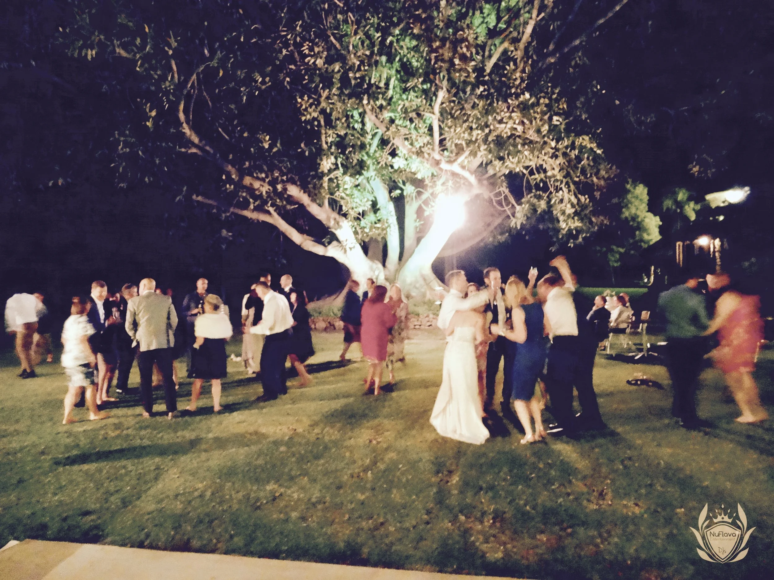 Beautiful country style wedding reception at the magical Jimbour House