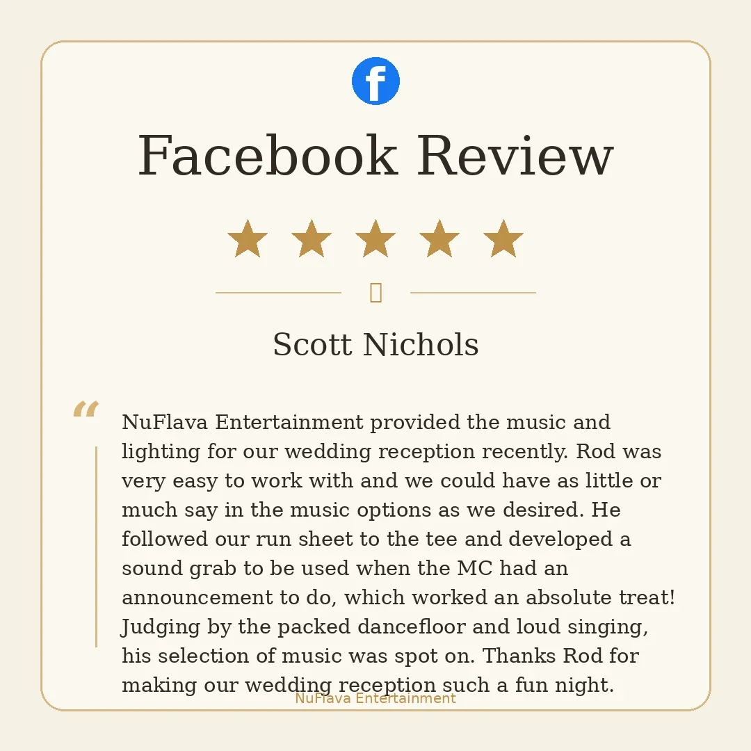 NuFlava Entertainment - Client Feedback & Event Reviews