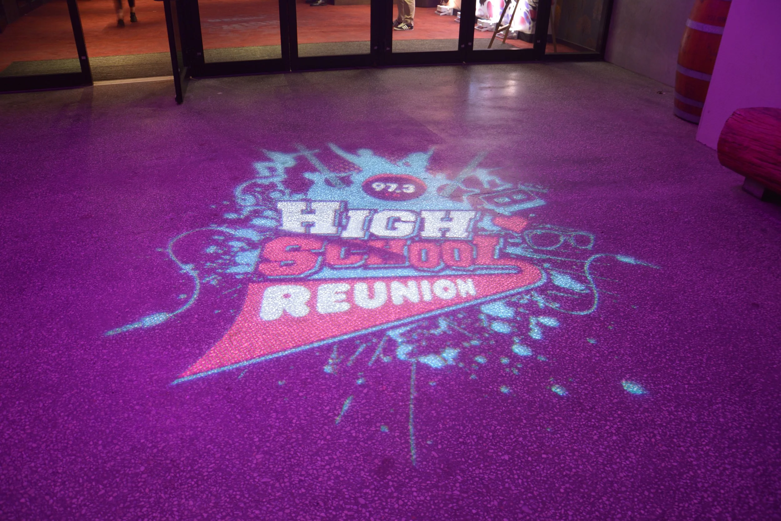 Corporate event - Branded Coloured Monogram Premium DJ hire, sound and lighting for weddings, corporate events, school formals and private celebrations across Brisbane, Gold Coast, Toowoomba and South East Queensland