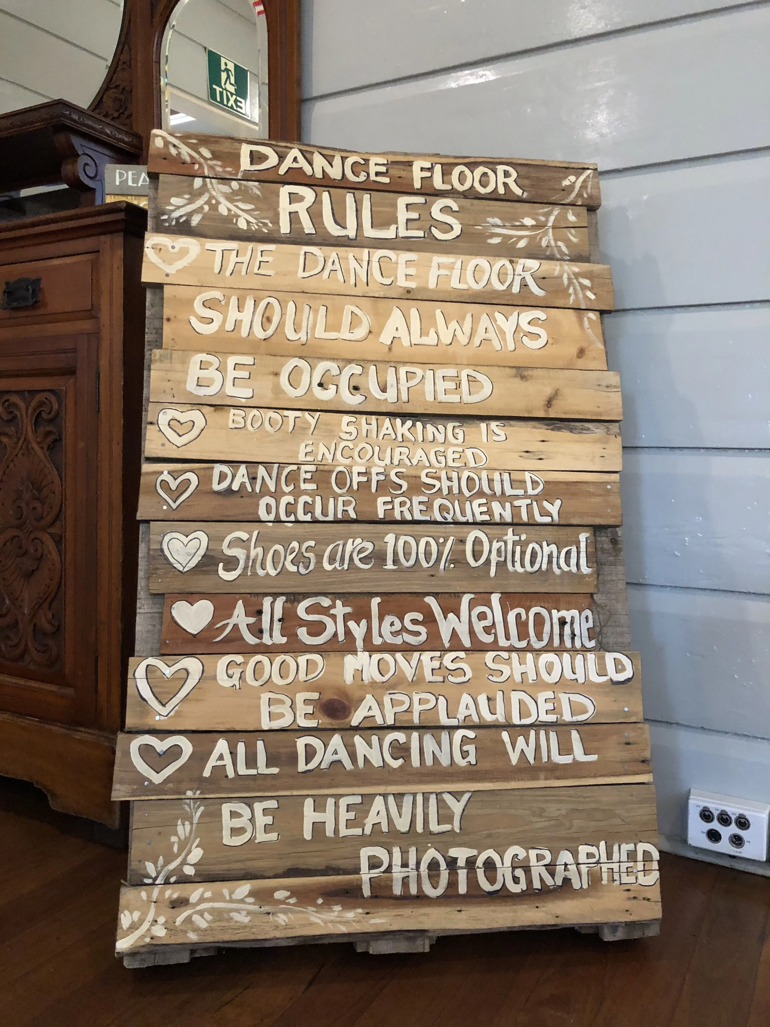 The Rules Are Clear - The dancefloor should always be occupied. Booty shaking is encouraged. Good moves will be applauded. Basically, the kind of rules we’re happy to support.