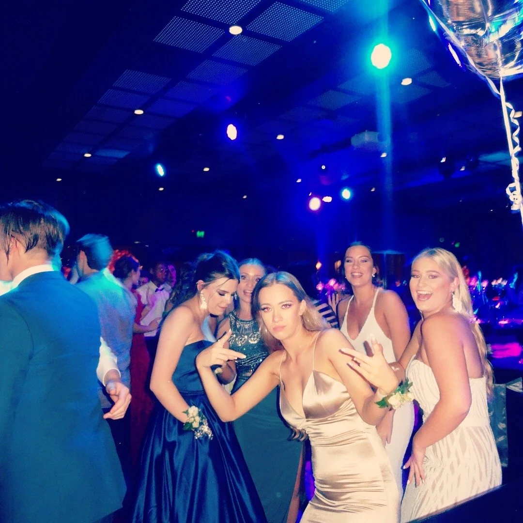 School formal and graduation DJ services with age-appropriate music, wireless microphones and event lighting. - NuFlava Entertainment DJ Hire | Formals and Graduations