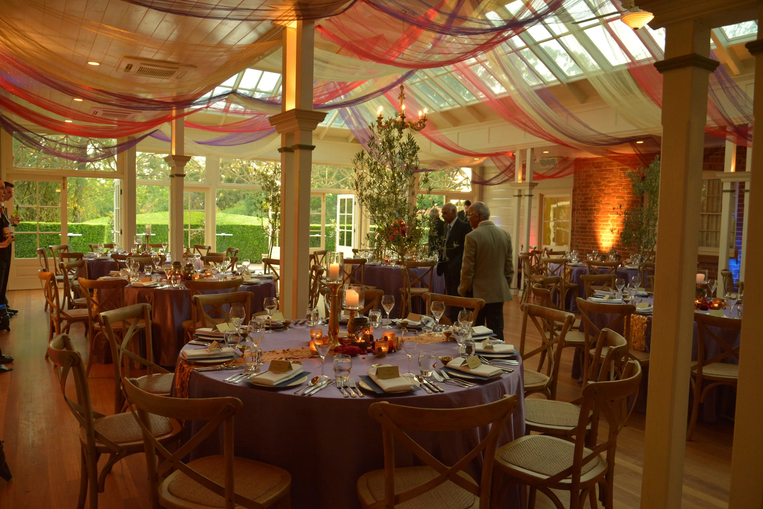 Gabbinbar Homestead - A beautiful cultural wedding set up.