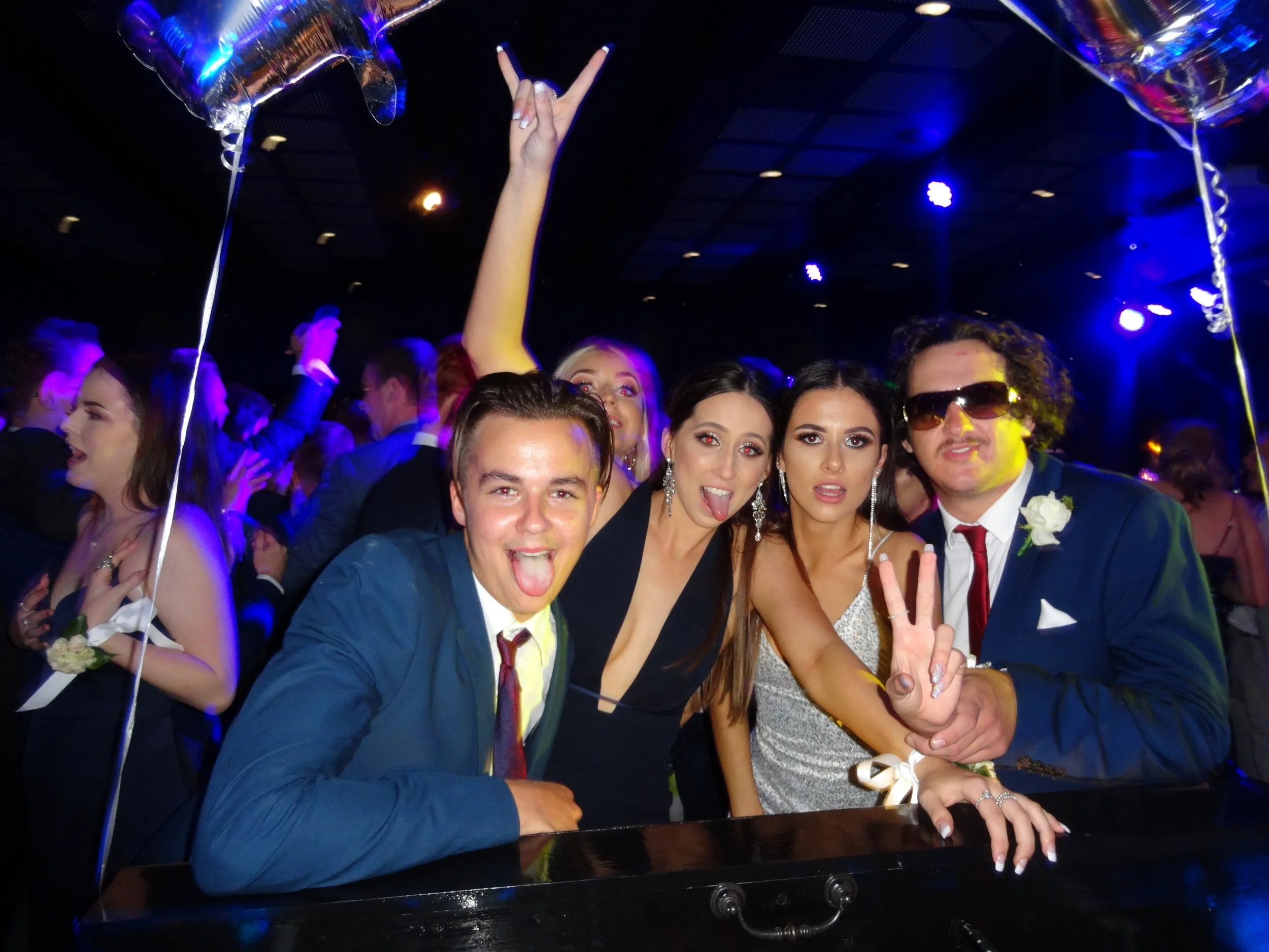 School formal and graduation DJ services with age-appropriate music, wireless microphones and event lighting. - NuFlava Entertainment DJ Hire | Formals and Graduations
