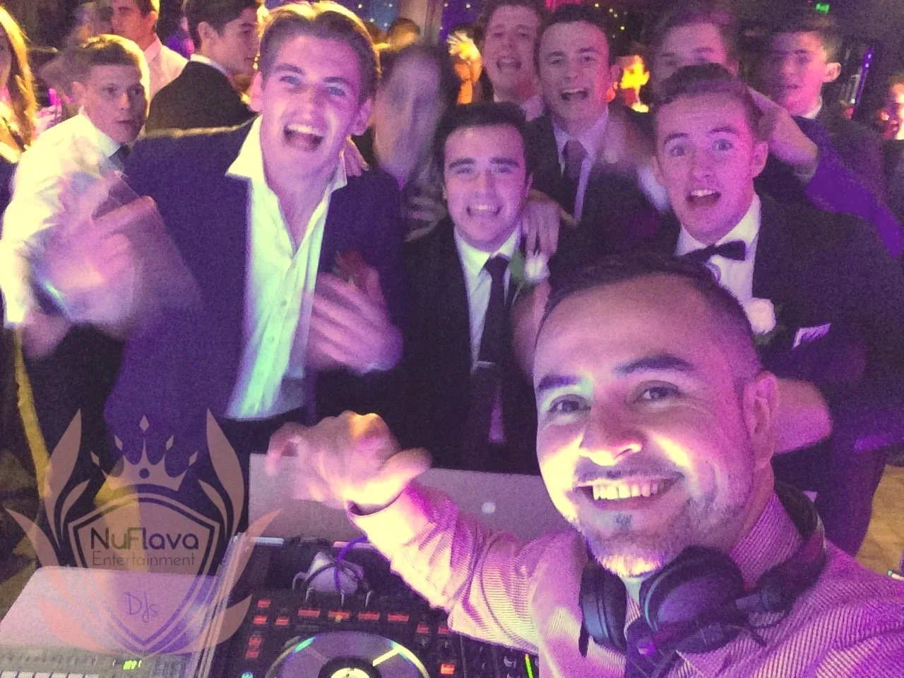 High-energy school formal DJ entertainment with professional sound and lighting across Brisbane, Gold Coast and Toowoomba.