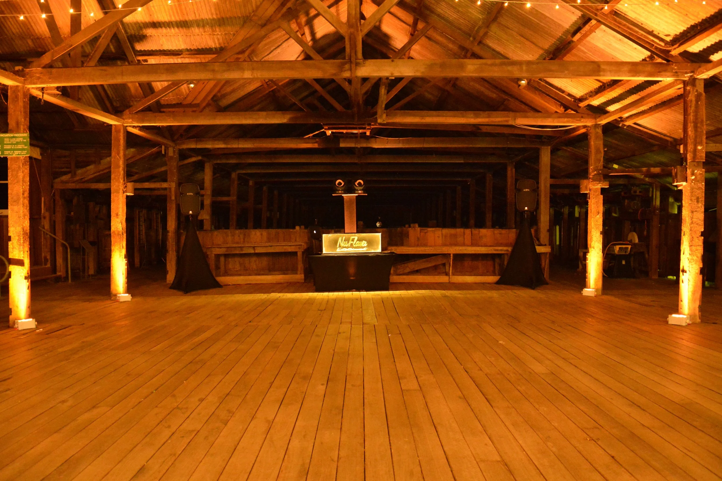 The Jondaryan Woolshed - Wedding DJ hire Toowoomba and South East Qld - NuFlava Entertainment 