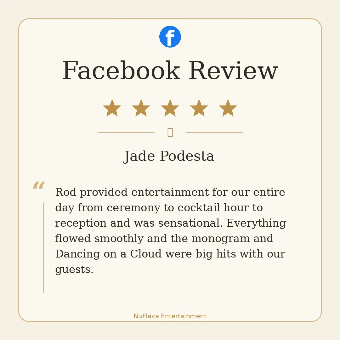 NuFlava Entertainment - Client Feedback & Event Reviews