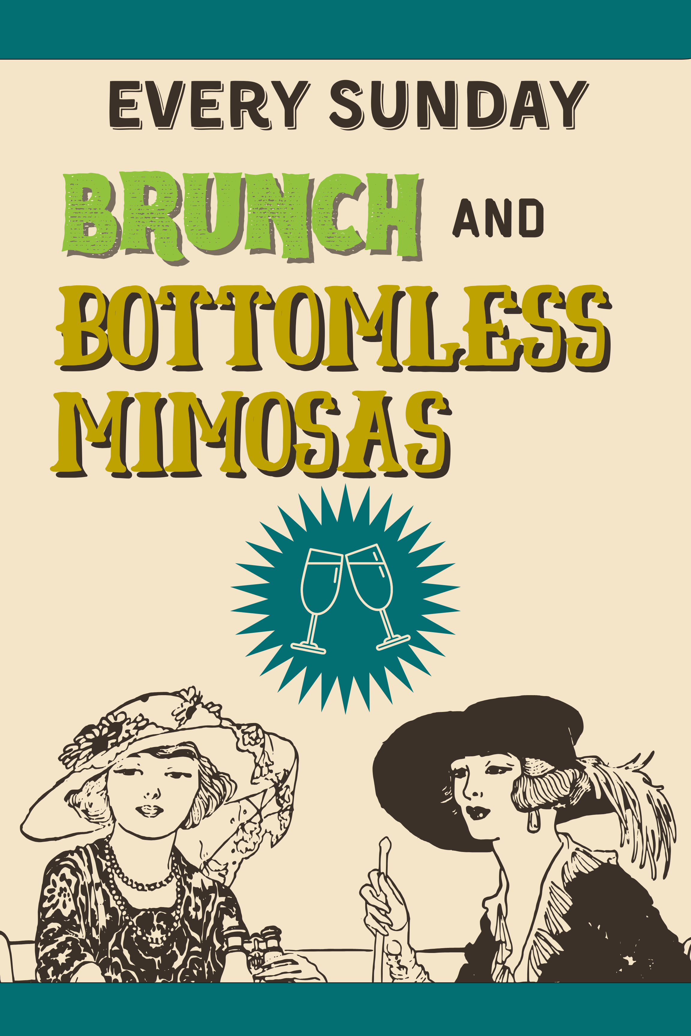 Johnson City's only outdoor brunch every Sunday