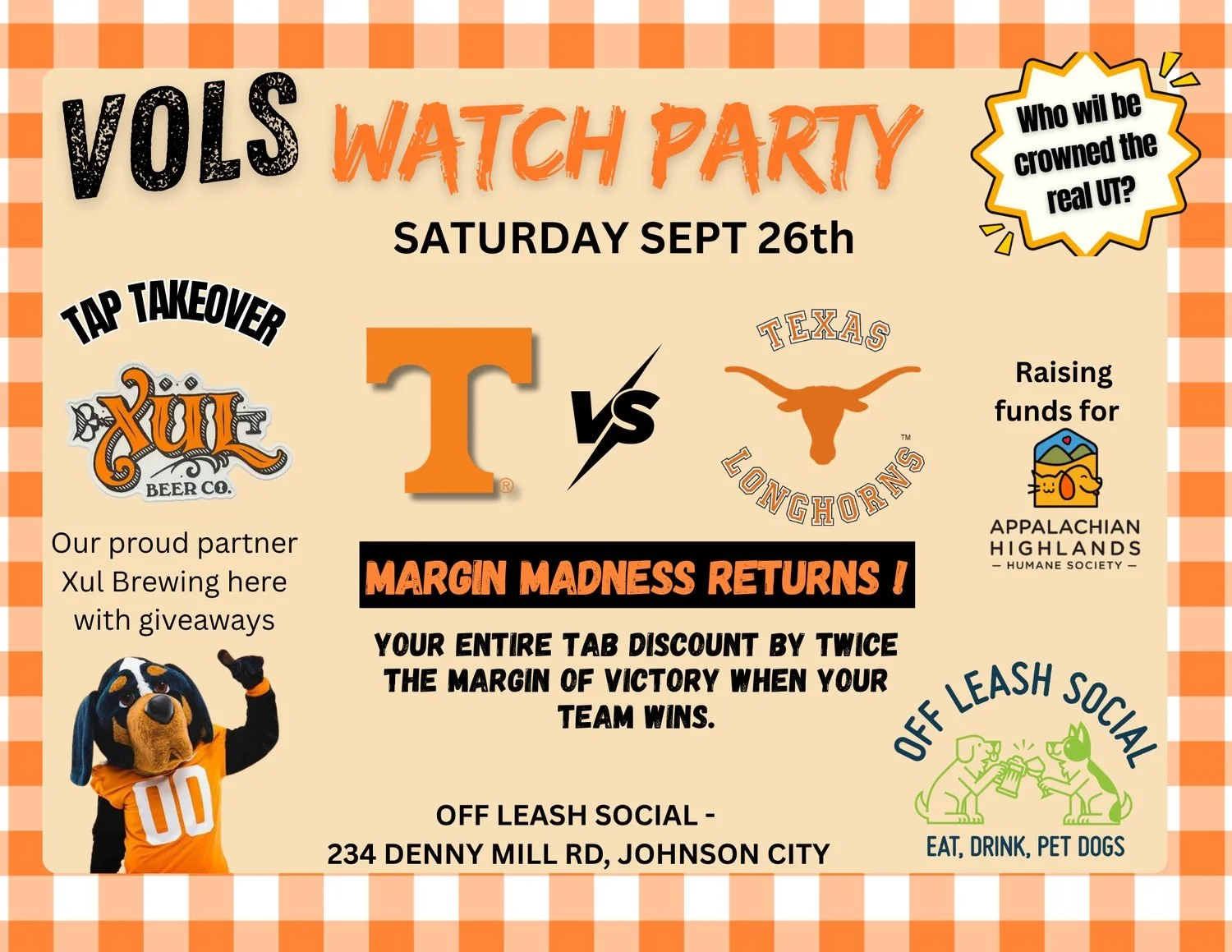 Watch party featuring Xul Beer Co tap takeover