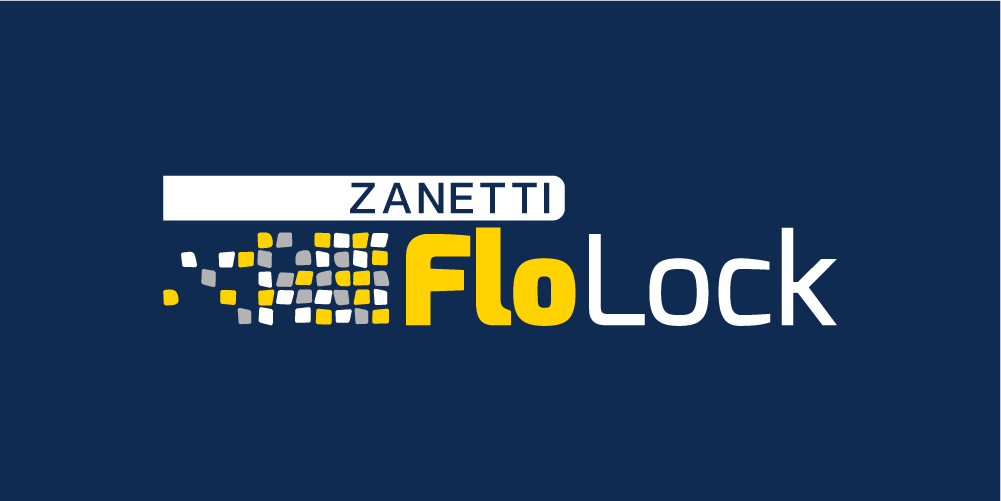 Zanetti FloLock logo on blue