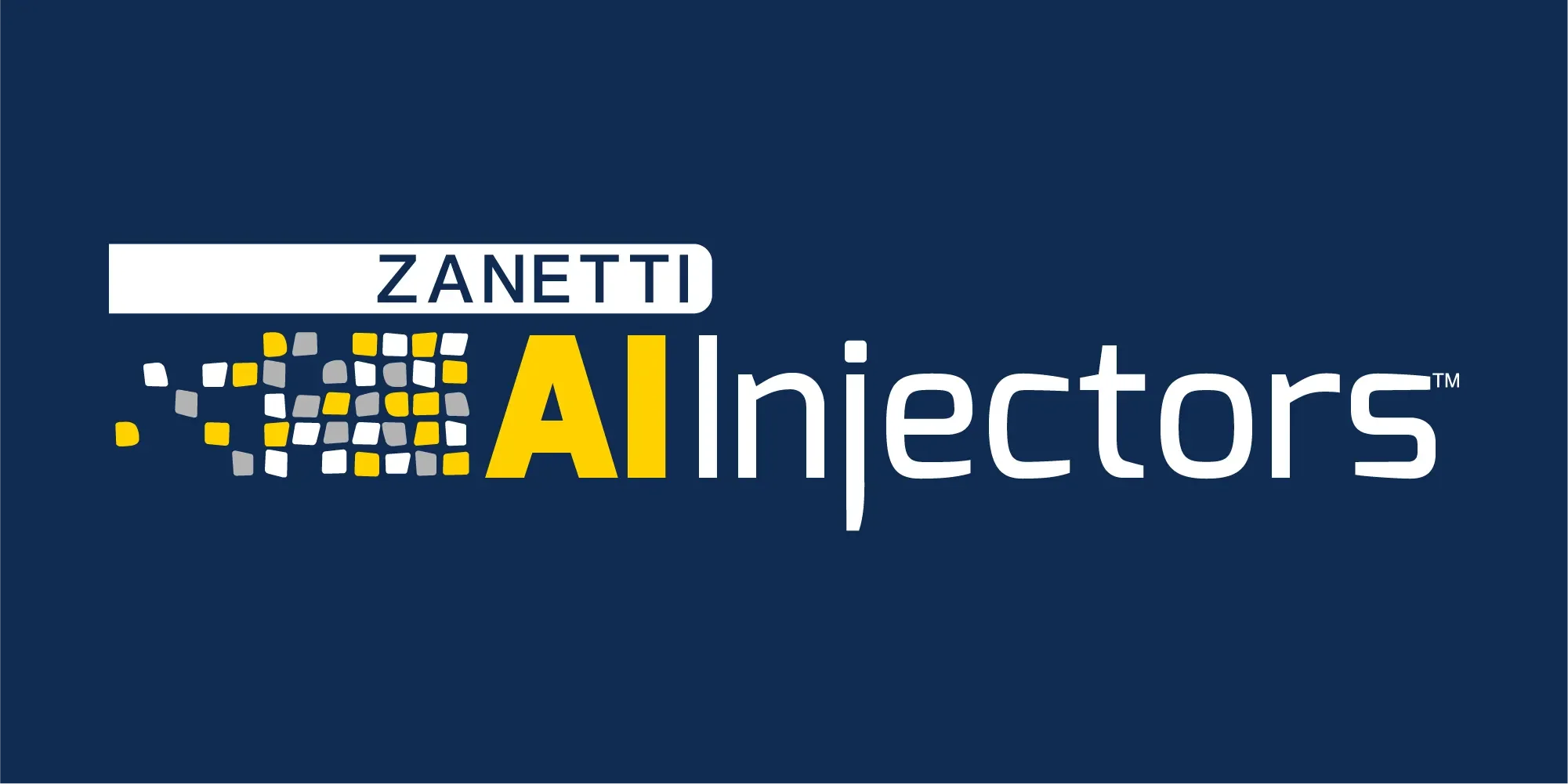 Zanetti AI Injectors logo on blue