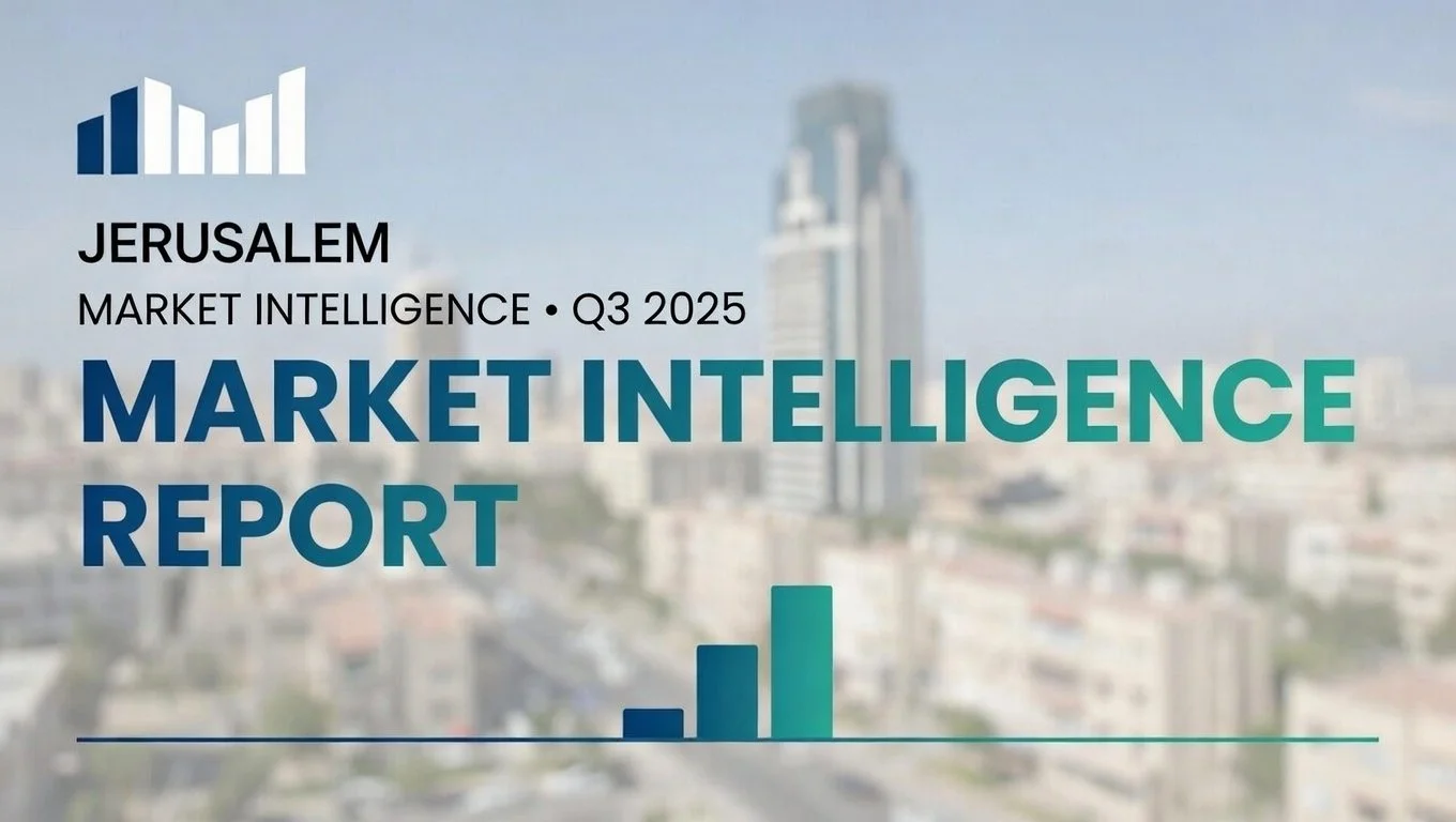 JERUSALEM MARKET INTELLIGENCE · Q3 2025